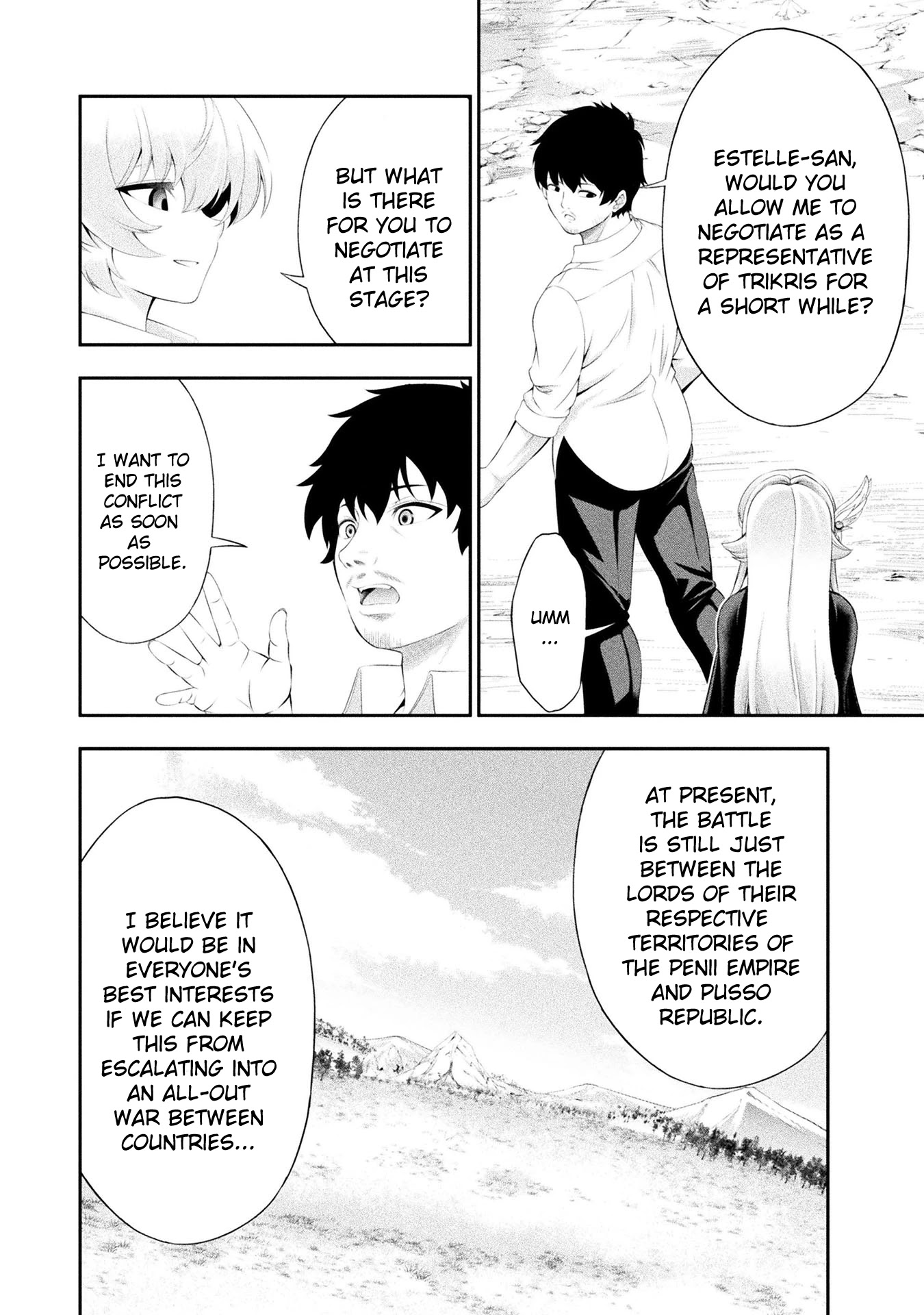 Tanaka ~Nenrei Equal Kanojo Inaireki no Mahoutsukai~ Chapter 20 page 12 - Chapter 20: Negotiations