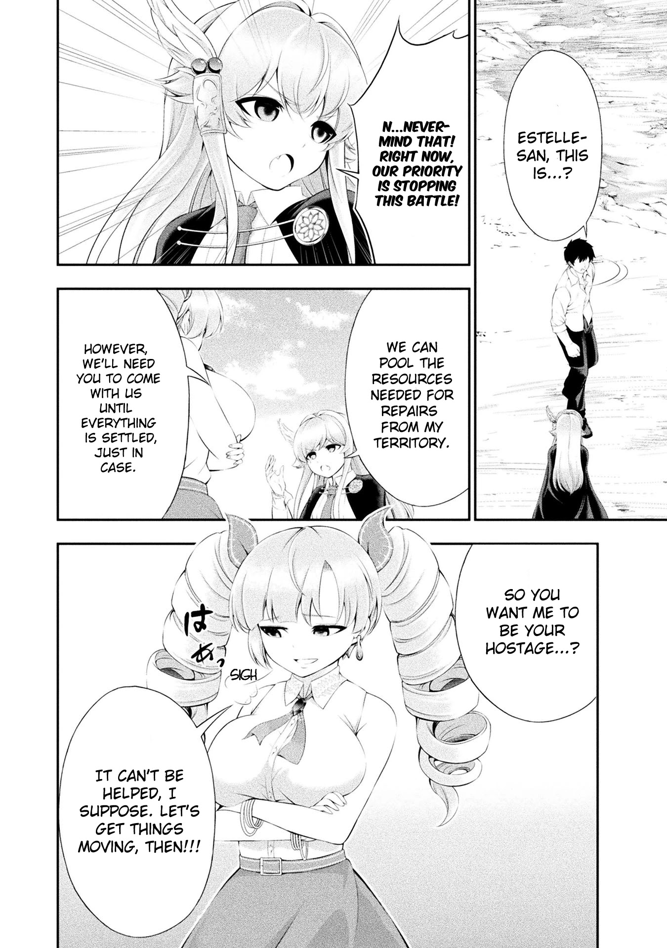 Tanaka ~Nenrei Equal Kanojo Inaireki no Mahoutsukai~ Chapter 20 page 16 - Chapter 20: Negotiations