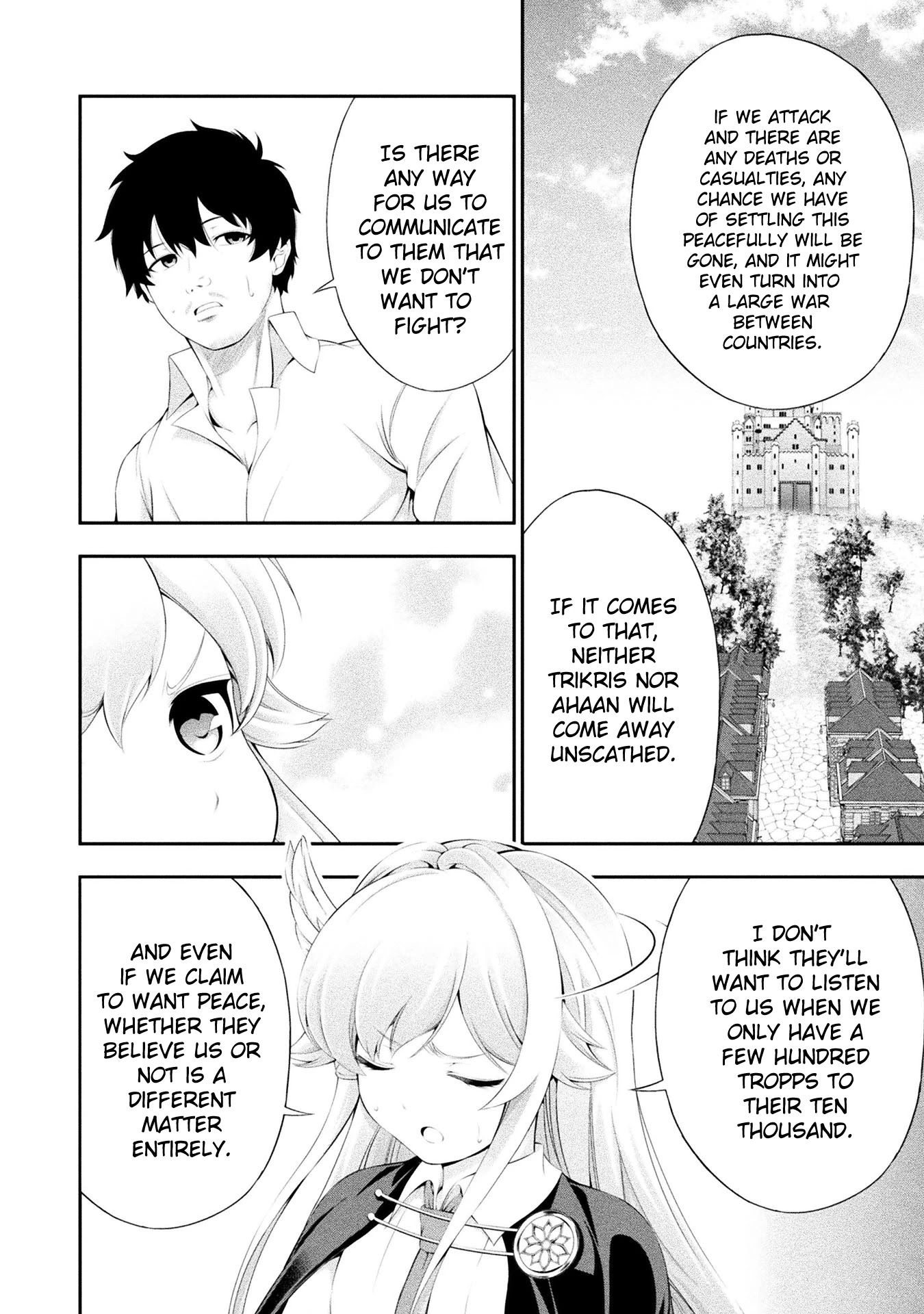 Tanaka ~Nenrei Equal Kanojo Inaireki no Mahoutsukai~ Chapter 20 page 22 - Chapter 20: Negotiations