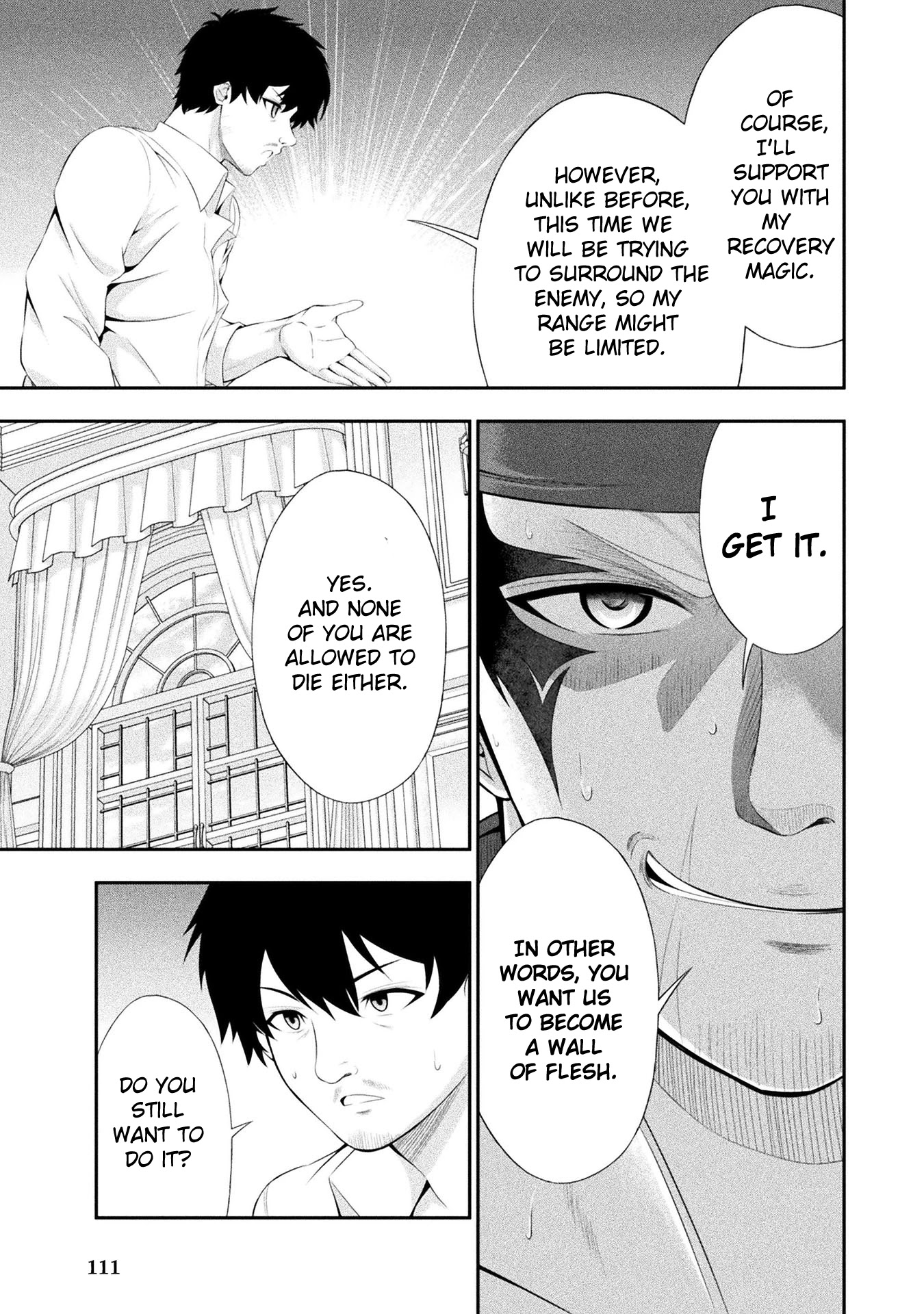 Tanaka ~Nenrei Equal Kanojo Inaireki no Mahoutsukai~ Chapter 20 page 33 - Chapter 20: Negotiations