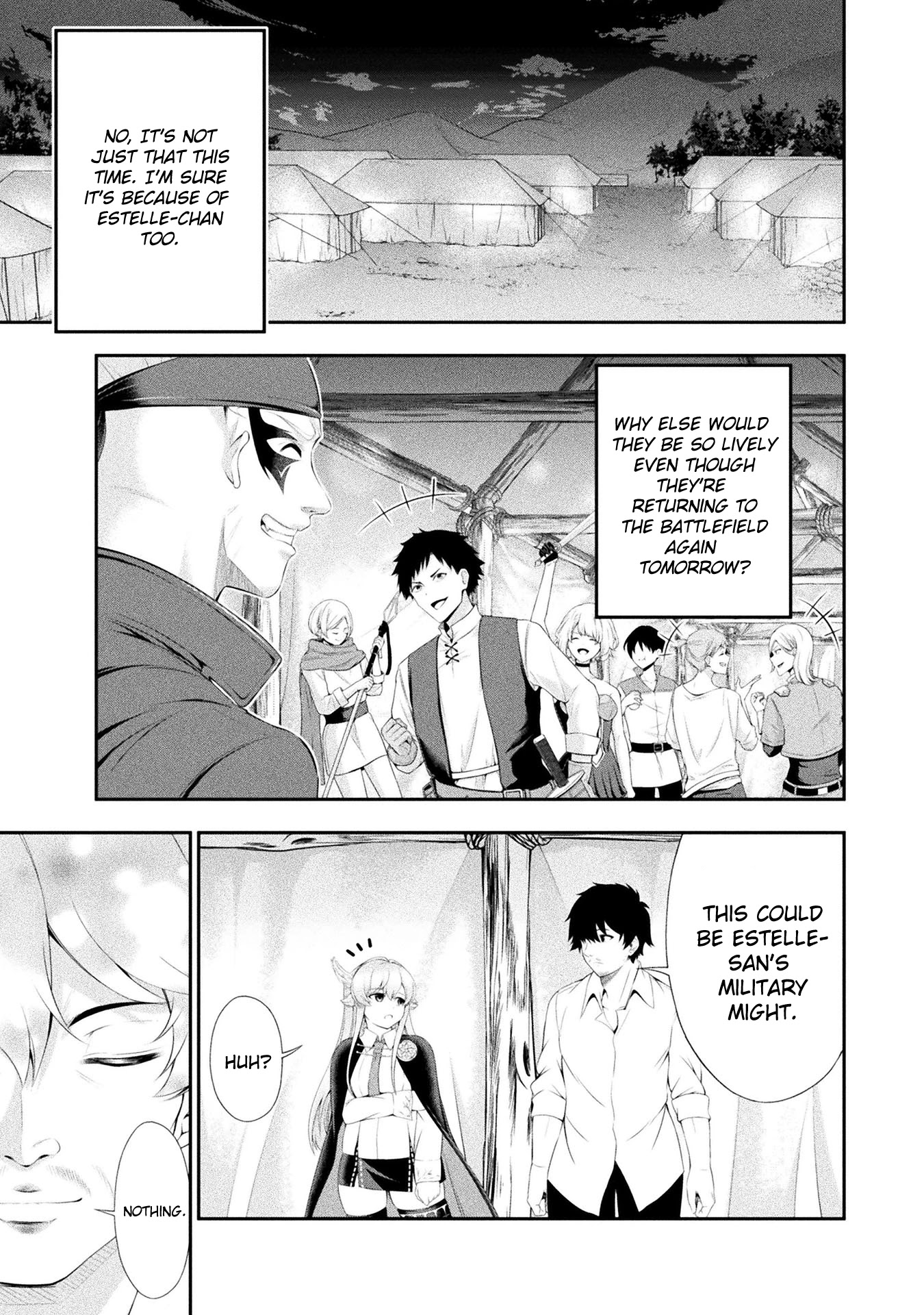 Tanaka ~Nenrei Equal Kanojo Inaireki no Mahoutsukai~ Chapter 20 page 35 - Chapter 20: Negotiations