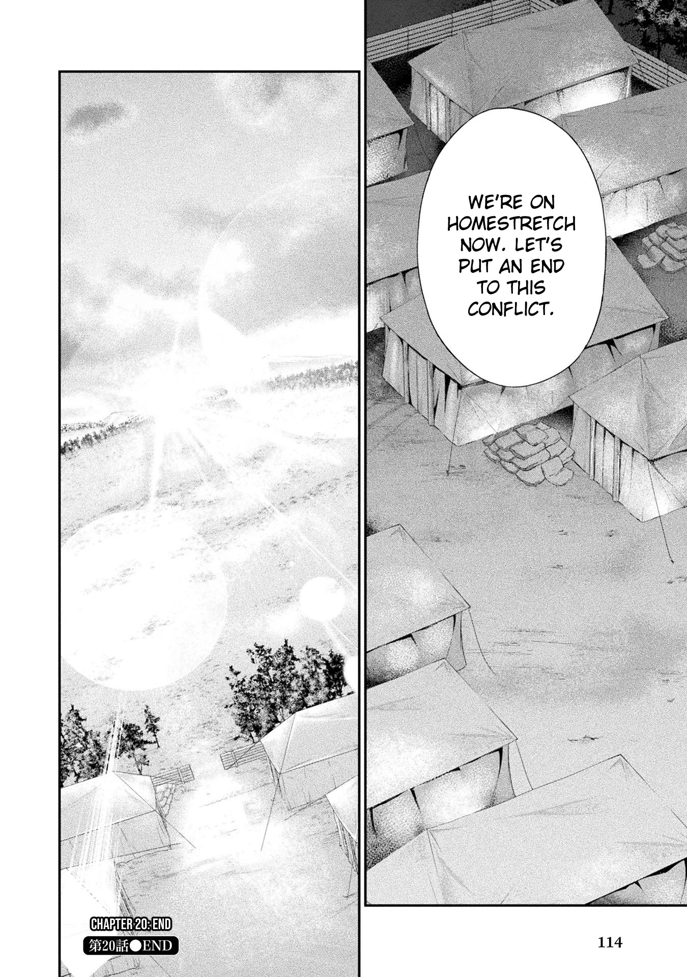 Tanaka ~Nenrei Equal Kanojo Inaireki no Mahoutsukai~ Chapter 20 page 36 - Chapter 20: Negotiations