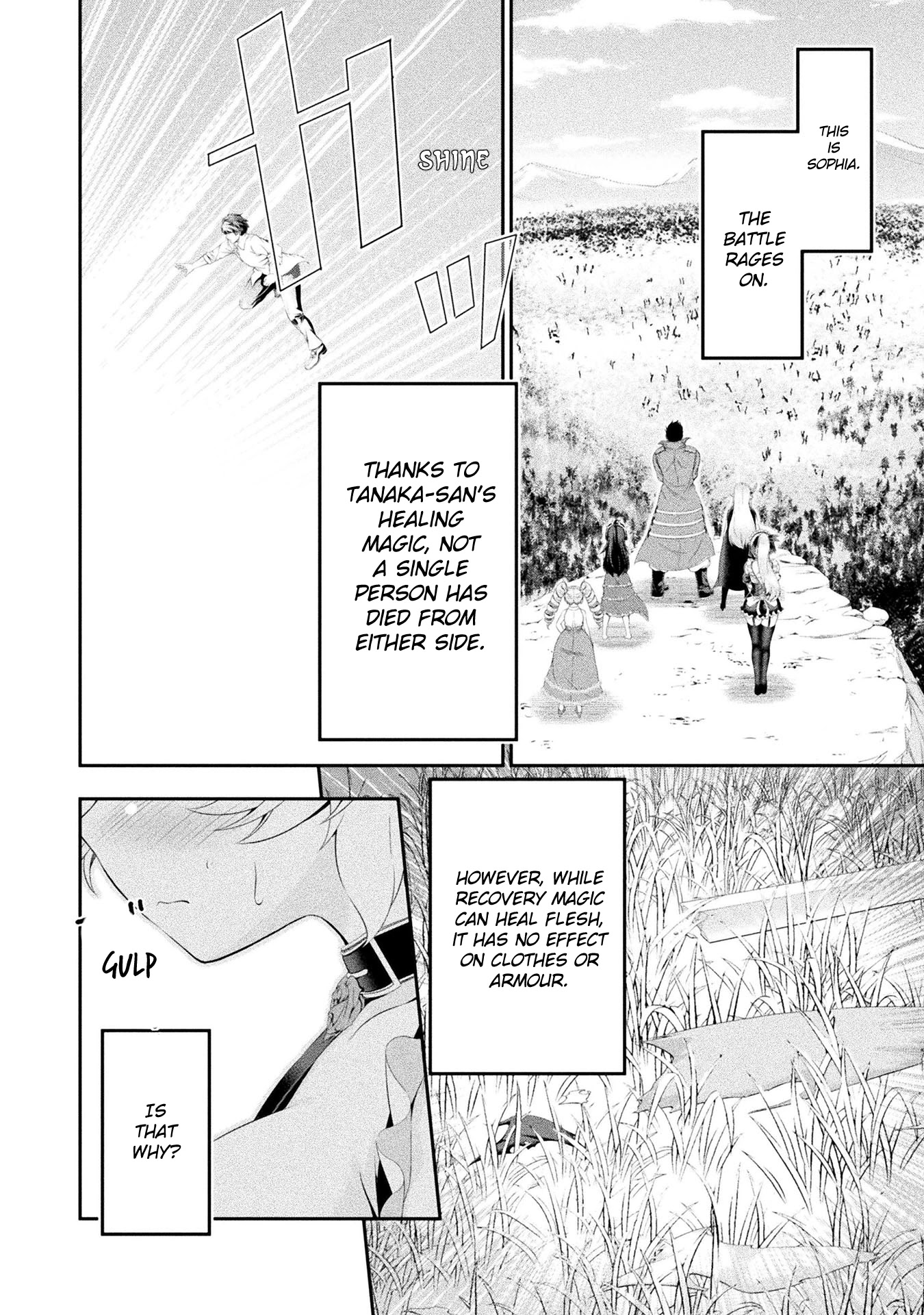 Tanaka ~Nenrei Equal Kanojo Inaireki no Mahoutsukai~ Chapter 21 page 9 - Chapter 21: Tanaka's Atelier [END]