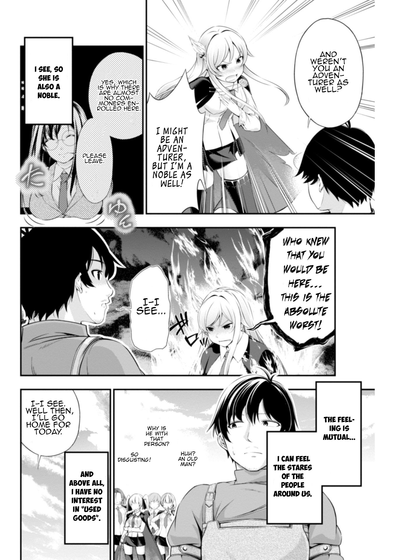 Tanaka ~Nenrei Equal Kanojo Inaireki no Mahoutsukai~ Chapter 3 page 2 - Chapter 3: Easy-mark