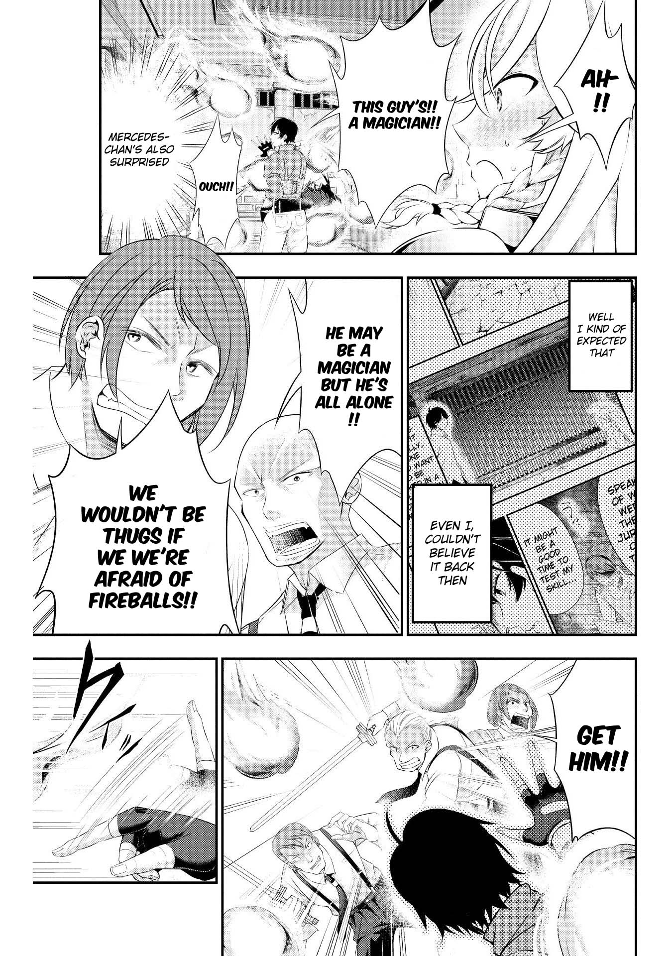 Tanaka ~Nenrei Equal Kanojo Inaireki no Mahoutsukai~ Chapter 4 page 35 - Chapter 4: Gathering companions