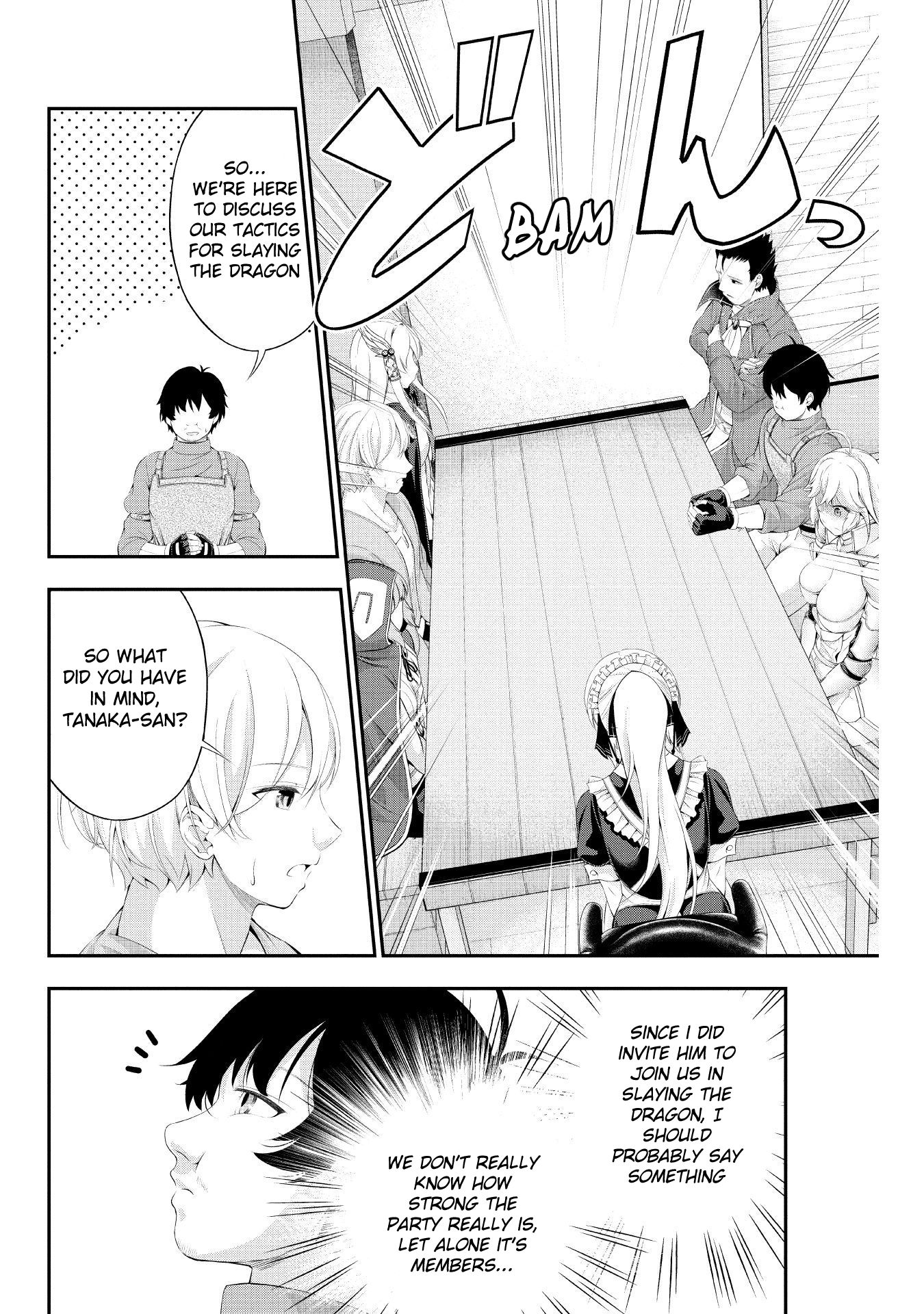 Tanaka ~Nenrei Equal Kanojo Inaireki no Mahoutsukai~ Chapter 5 page 27 - Chapter 5: The Whisper Of A Handsome Man
