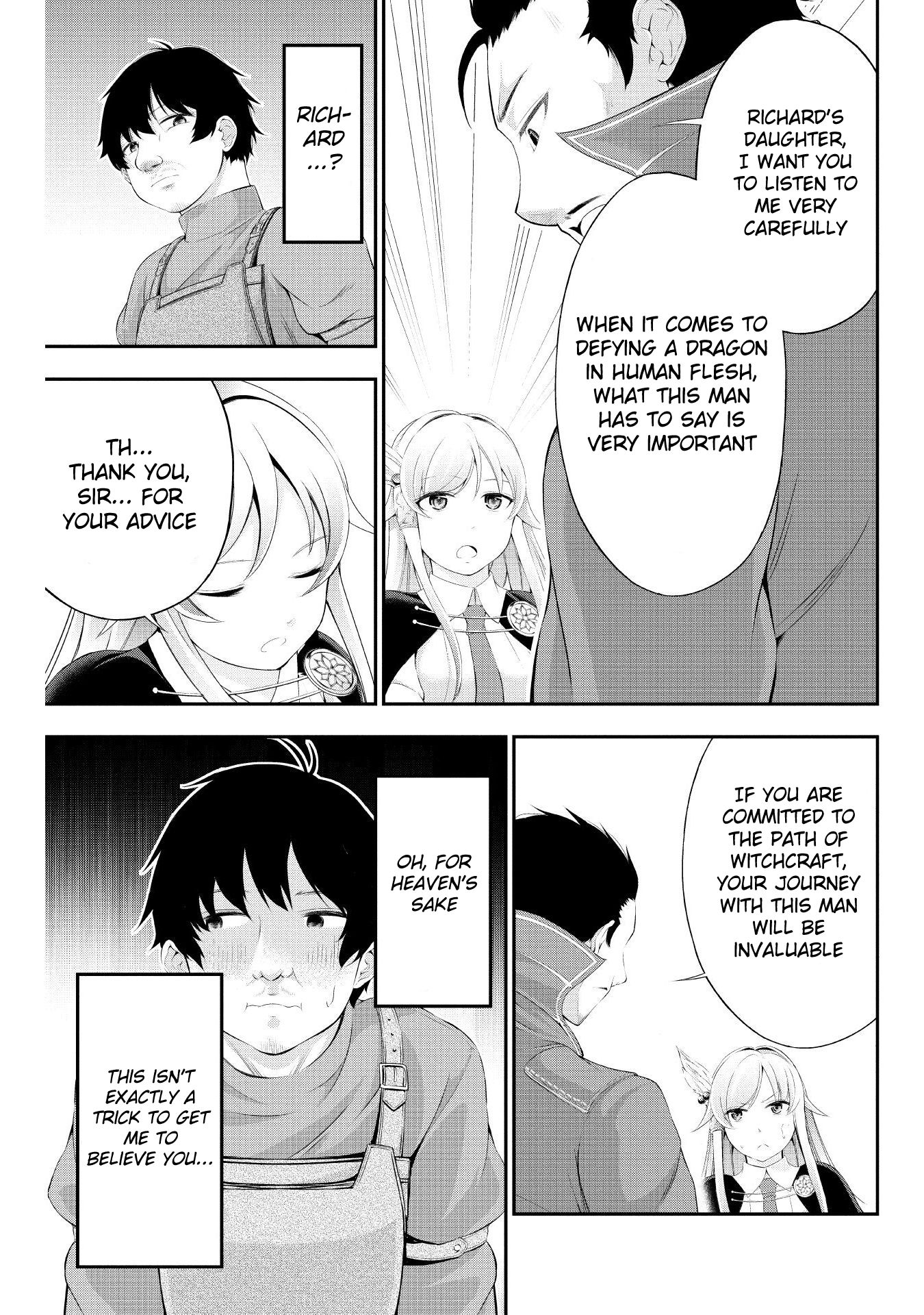 Tanaka ~Nenrei Equal Kanojo Inaireki no Mahoutsukai~ Chapter 5 page 34 - Chapter 5: The Whisper Of A Handsome Man