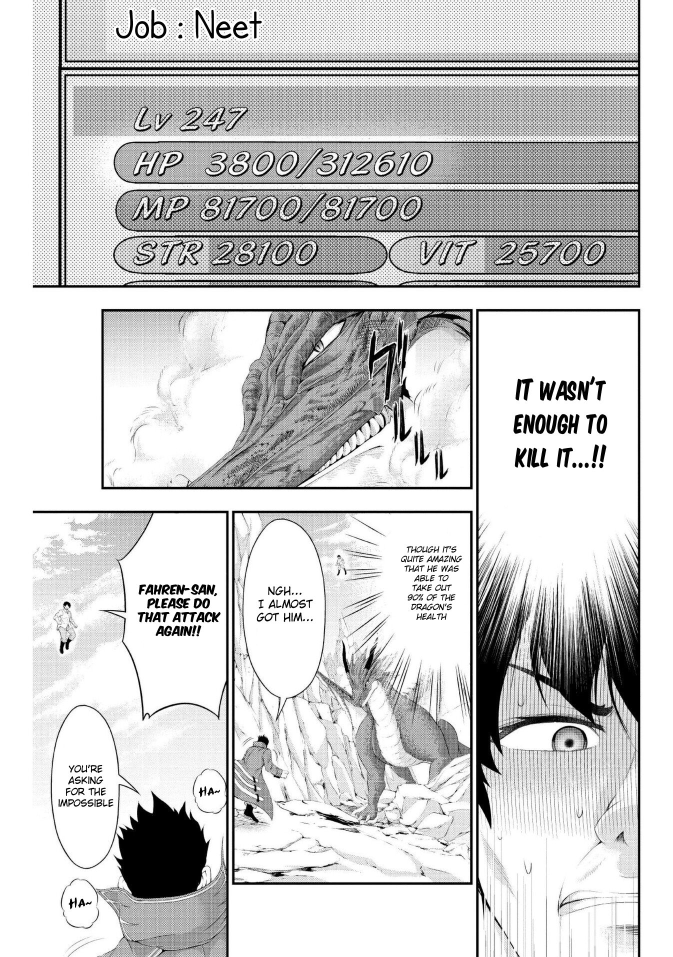 Tanaka ~Nenrei Equal Kanojo Inaireki no Mahoutsukai~ Chapter 8 page 17 - Chapter 8: Dragon Extermination