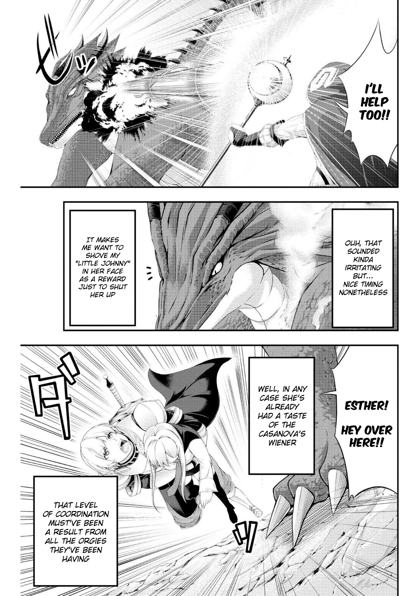 Tanaka ~Nenrei Equal Kanojo Inaireki no Mahoutsukai~ Chapter 8 page 21 - Chapter 8: Dragon Extermination