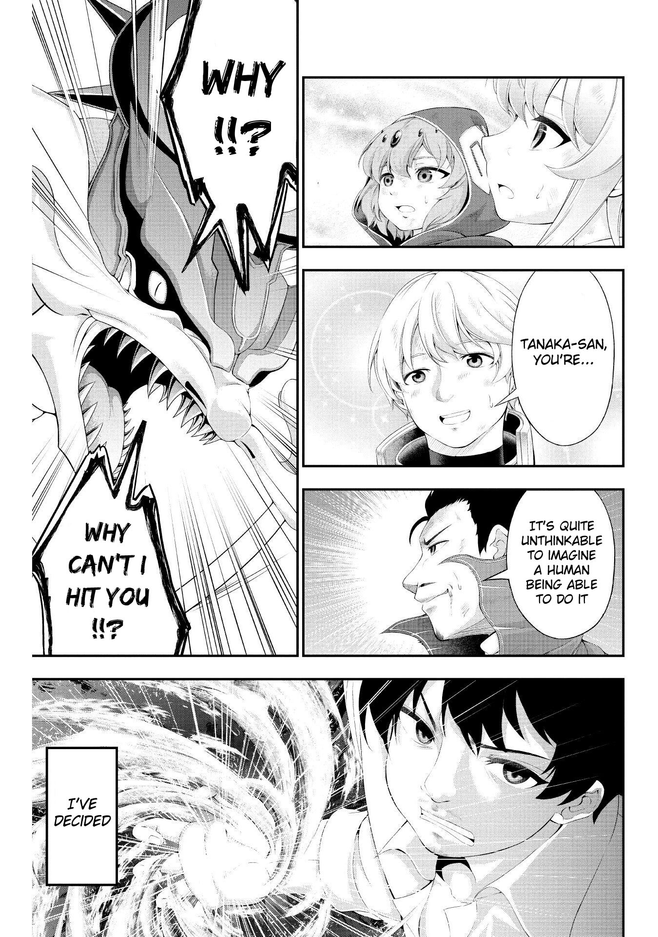 Tanaka ~Nenrei Equal Kanojo Inaireki no Mahoutsukai~ Chapter 9 page 27 - Chapter 9: Ancient Dragon