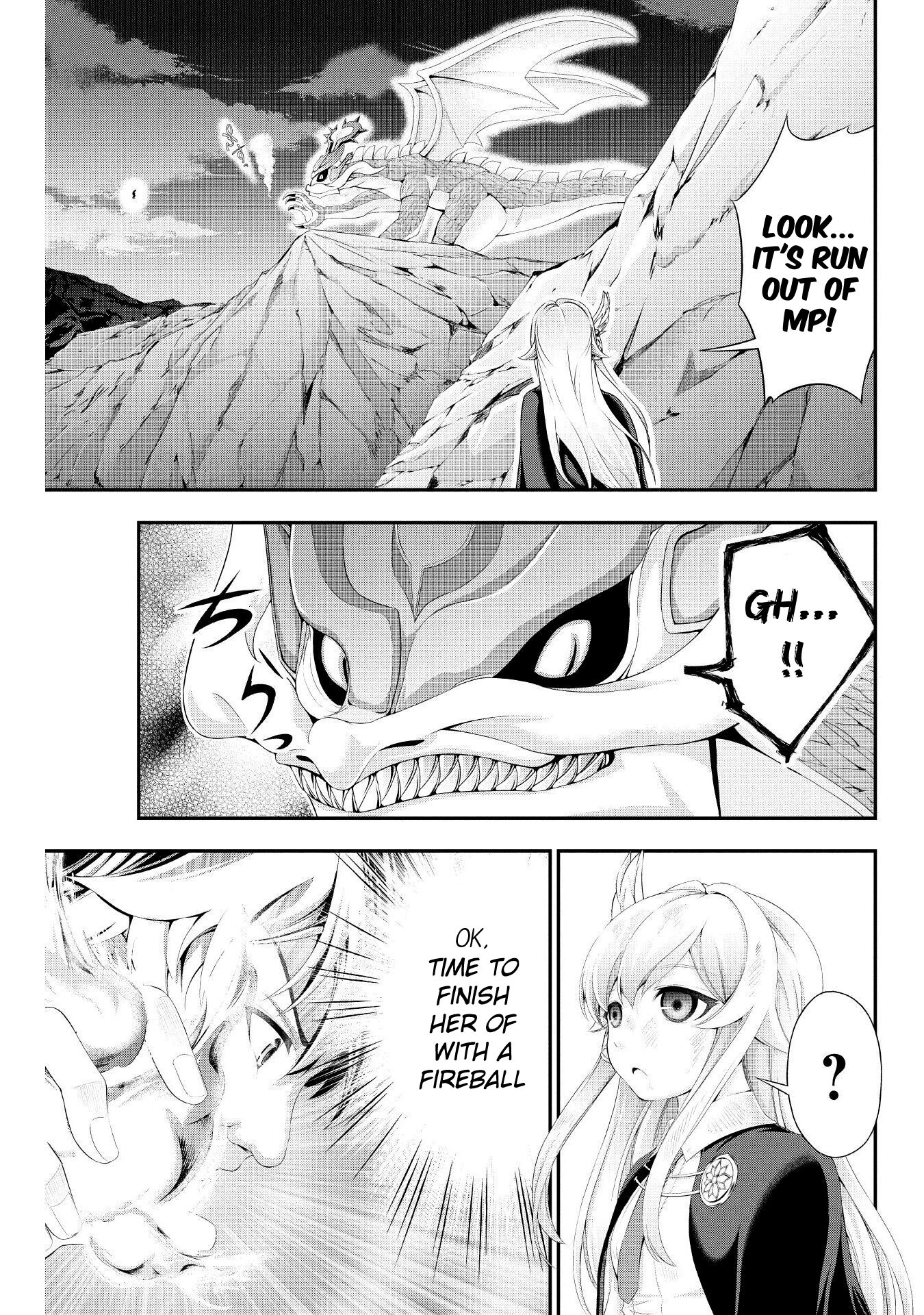 Tanaka ~Nenrei Equal Kanojo Inaireki no Mahoutsukai~ Chapter 9 page 35 - Chapter 9: Ancient Dragon