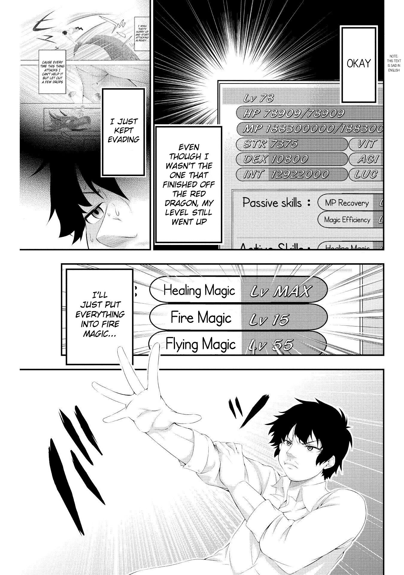 Tanaka ~Nenrei Equal Kanojo Inaireki no Mahoutsukai~ Chapter 9 page 8 - Chapter 9: Ancient Dragon