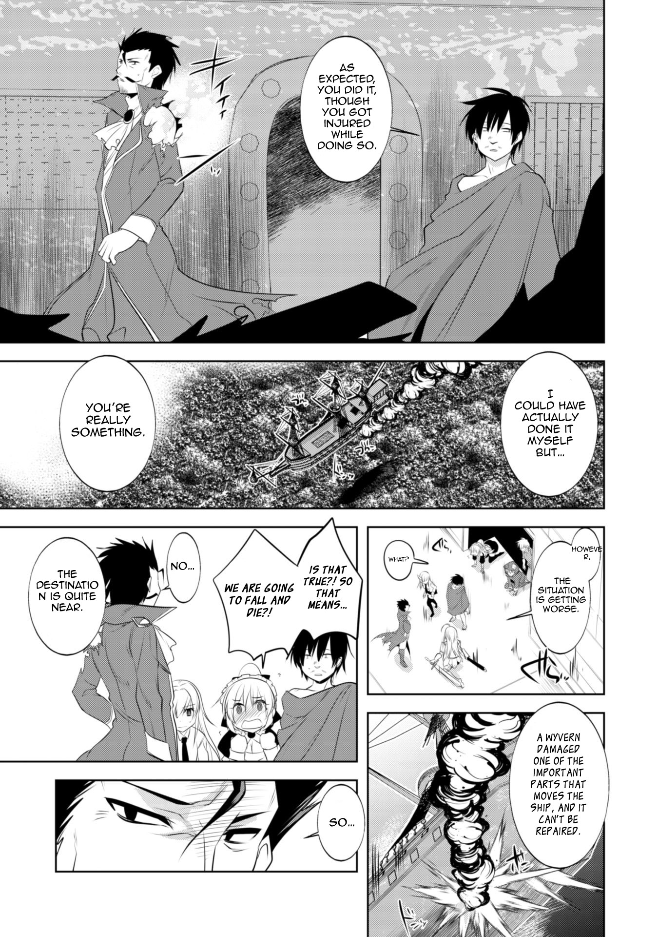 Tanaka The Wizard Chapter 13 page 21 - Chapter 13: Attack From Wyverns!!