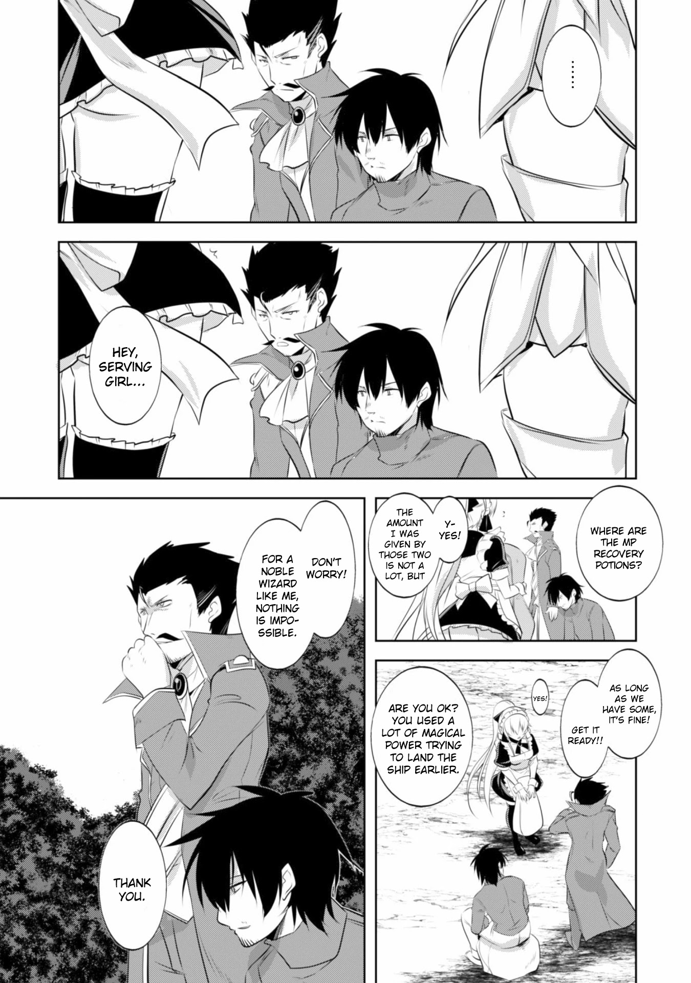 Tanaka The Wizard Chapter 14 page 13 - Chapter 14: The Red Dragon