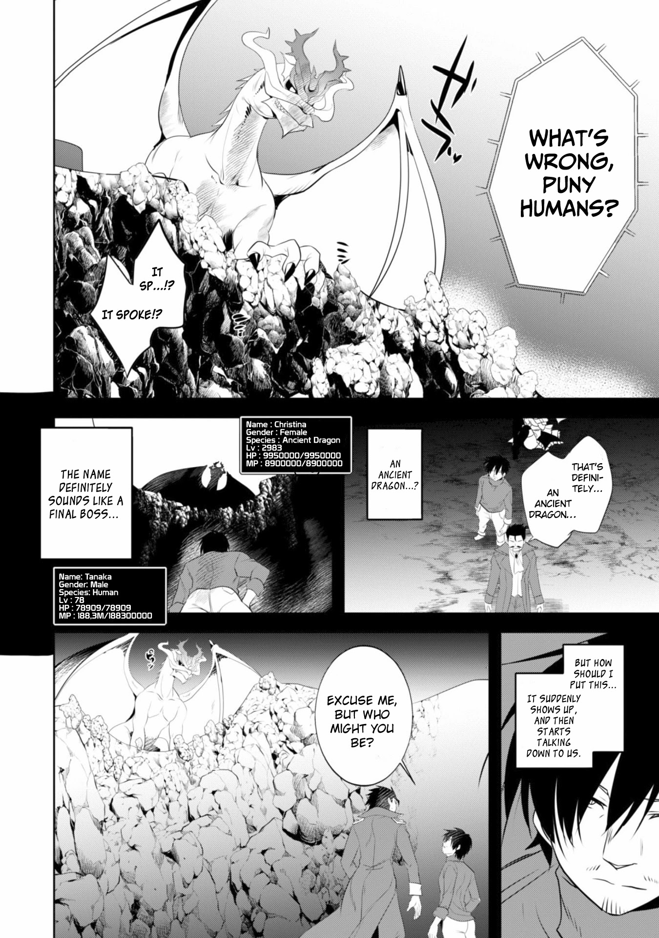 Tanaka The Wizard Chapter 15 page 6 - Chapter 15: Ancient Dragon