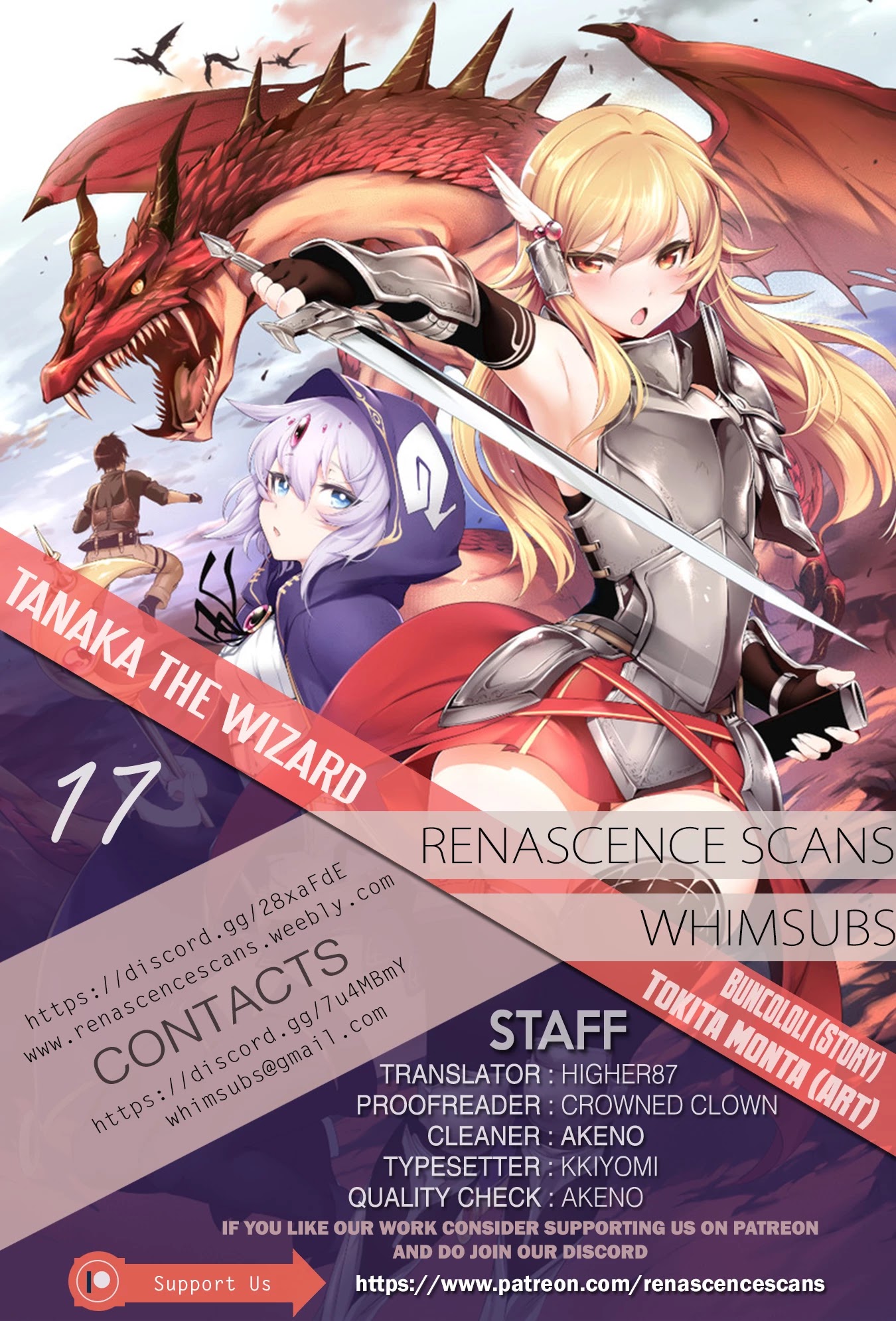 Tanaka The Wizard Chapter 17 page 1 - Chapter 17: The Bitch Invasion