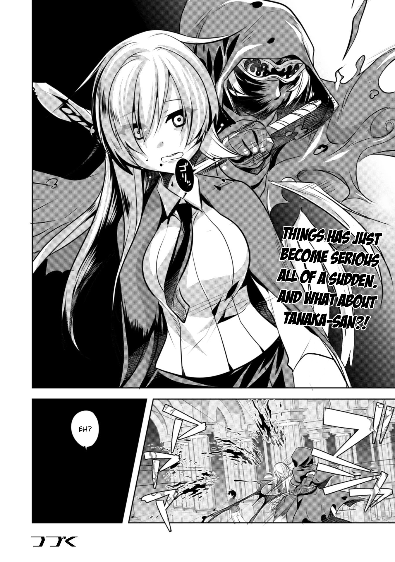 Tanaka The Wizard Chapter 17 page 22 - Chapter 17: The Bitch Invasion