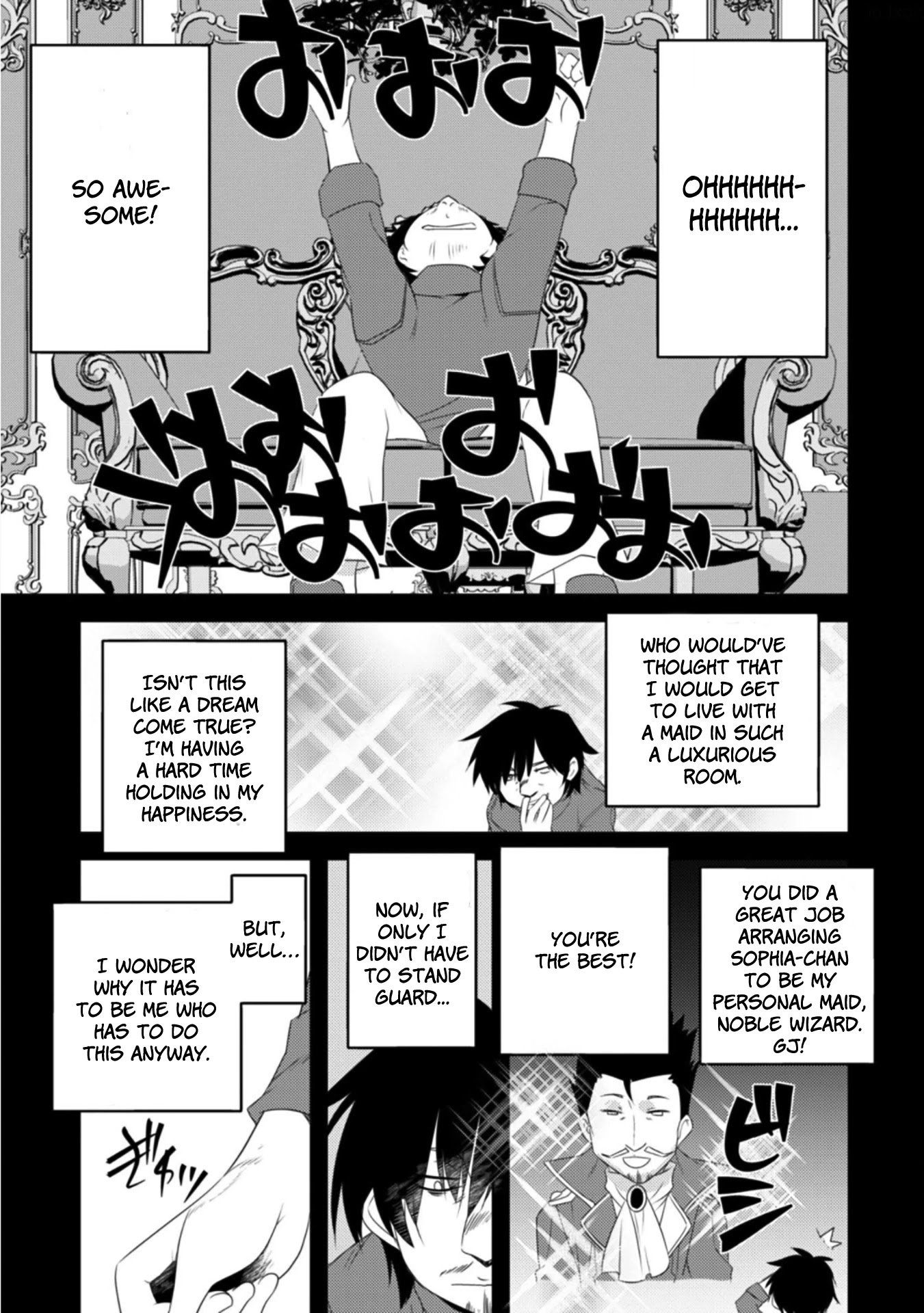 Tanaka The Wizard Chapter 19 page 4 - Chapter 19: Every Man's Dream - A Personal Maid