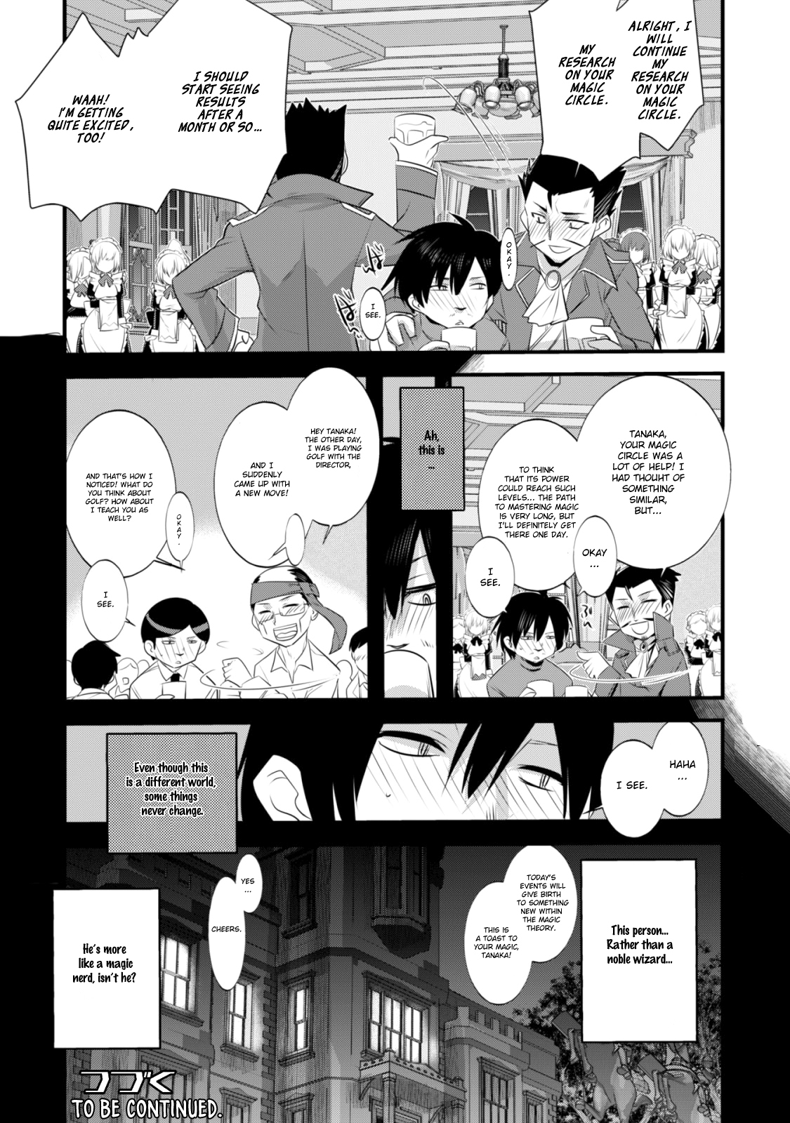 Tanaka The Wizard Chapter 6 page 10 - Chapter 6: Tanaka's Magic