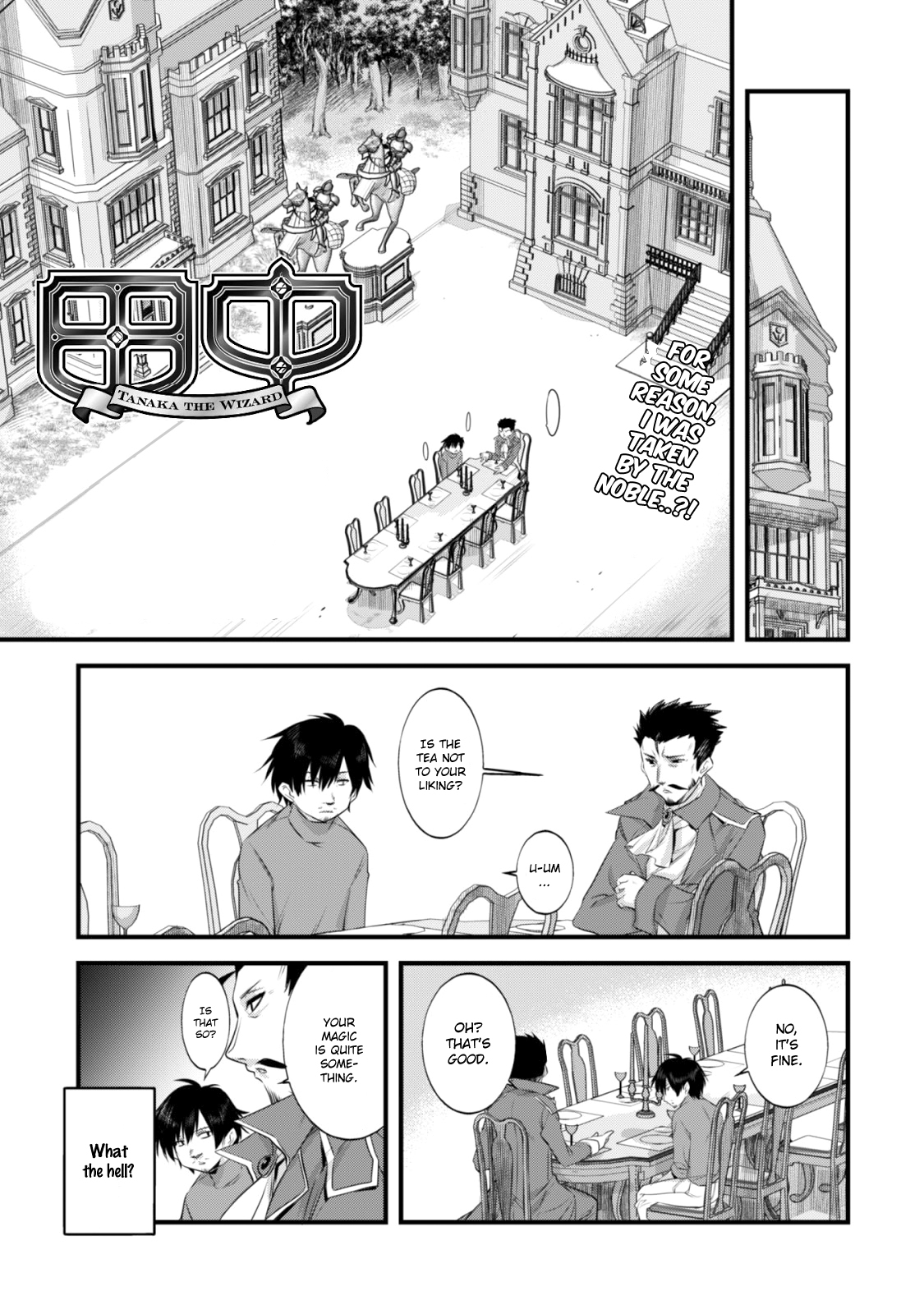 Tanaka The Wizard Chapter 6 page 3 - Chapter 6: Tanaka's Magic
