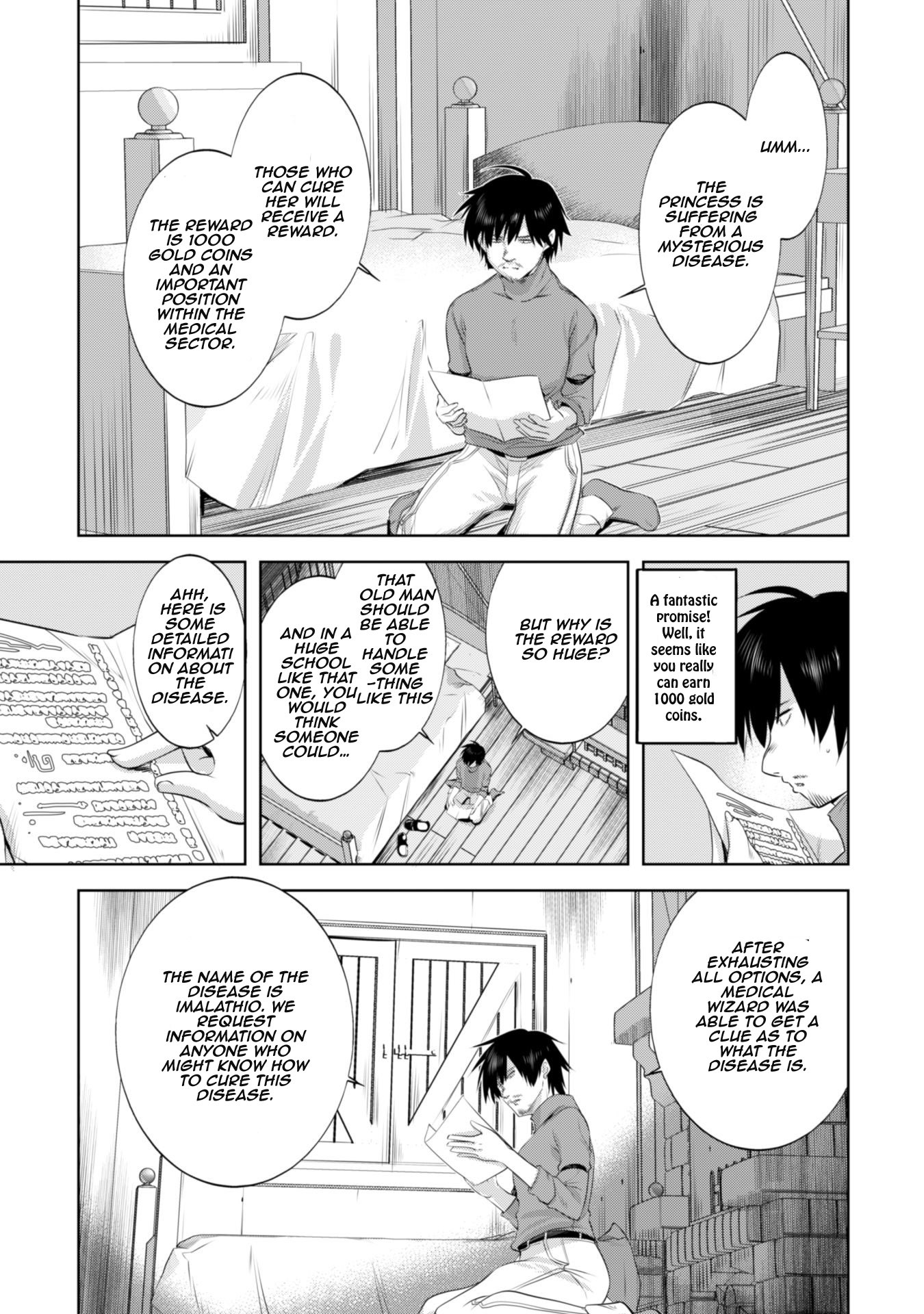 Tanaka The Wizard Chapter 7 page 21 - Chapter 7: Alchemy