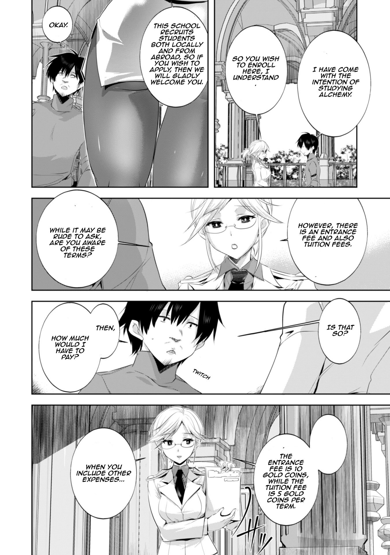 Tanaka The Wizard Chapter 7 page 8 - Chapter 7: Alchemy