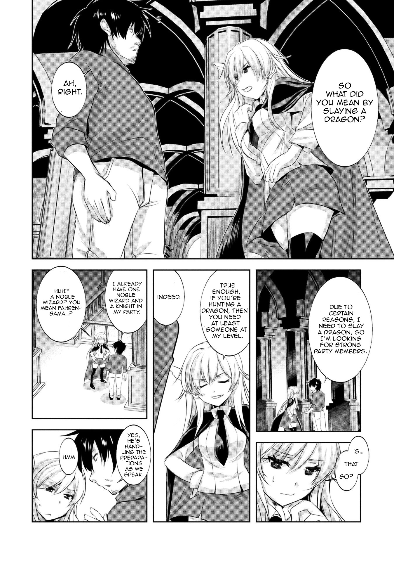 Tanaka The Wizard Chapter 9 page 14 - Chapter 9: Gathering Party Members