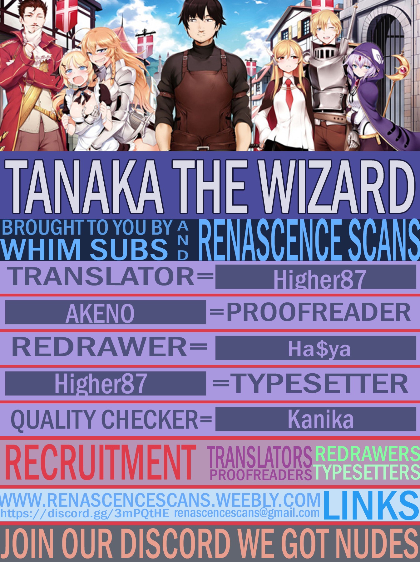 Tanaka The Wizard Chapter 9 page 2 - Chapter 9: Gathering Party Members
