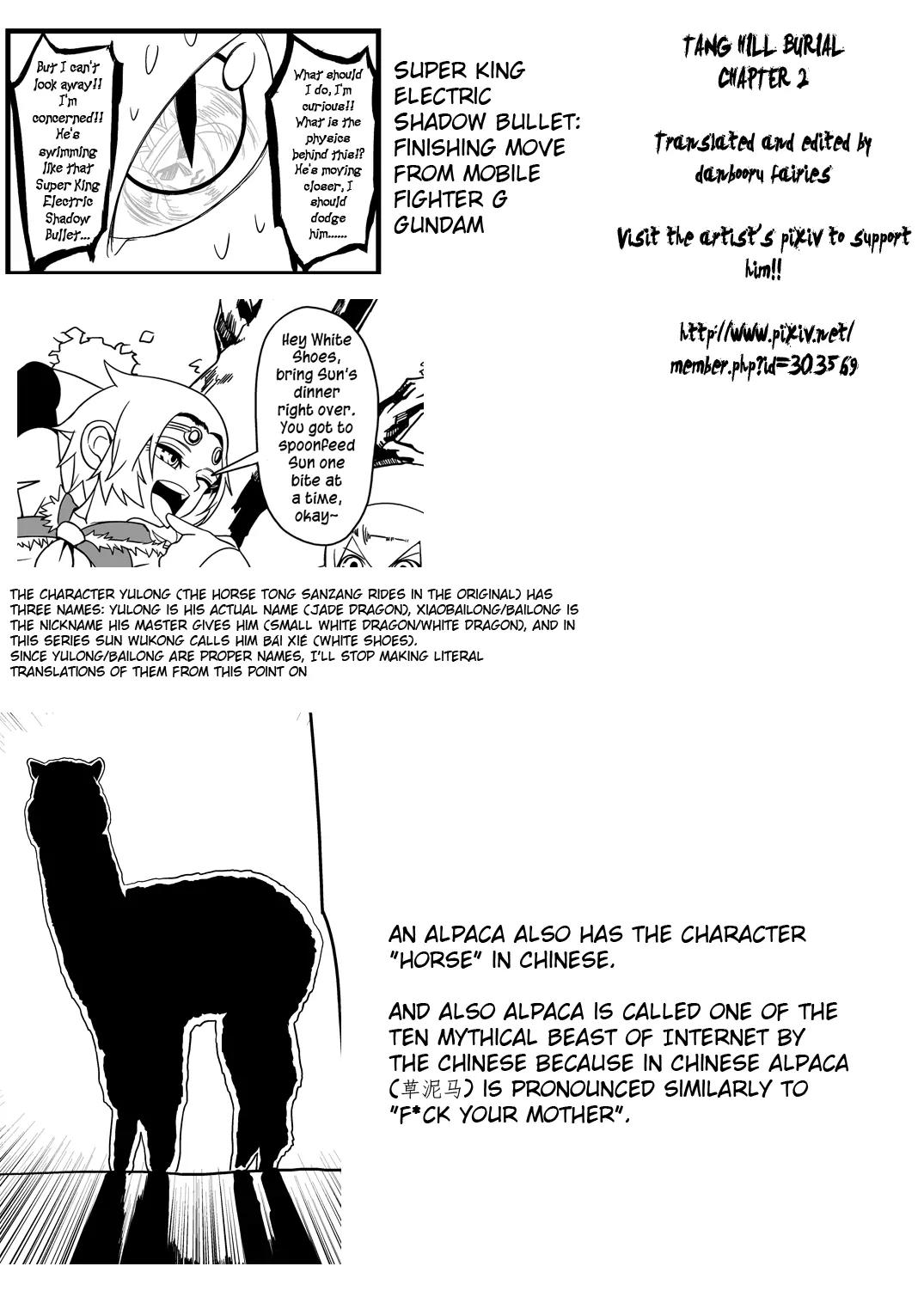 Tang Hill Burial - Journey to the West Irresponsible Anything Goes Edition Chapter 2 page 12 - Chapter 2: The White Dragon of Yingchou Stream