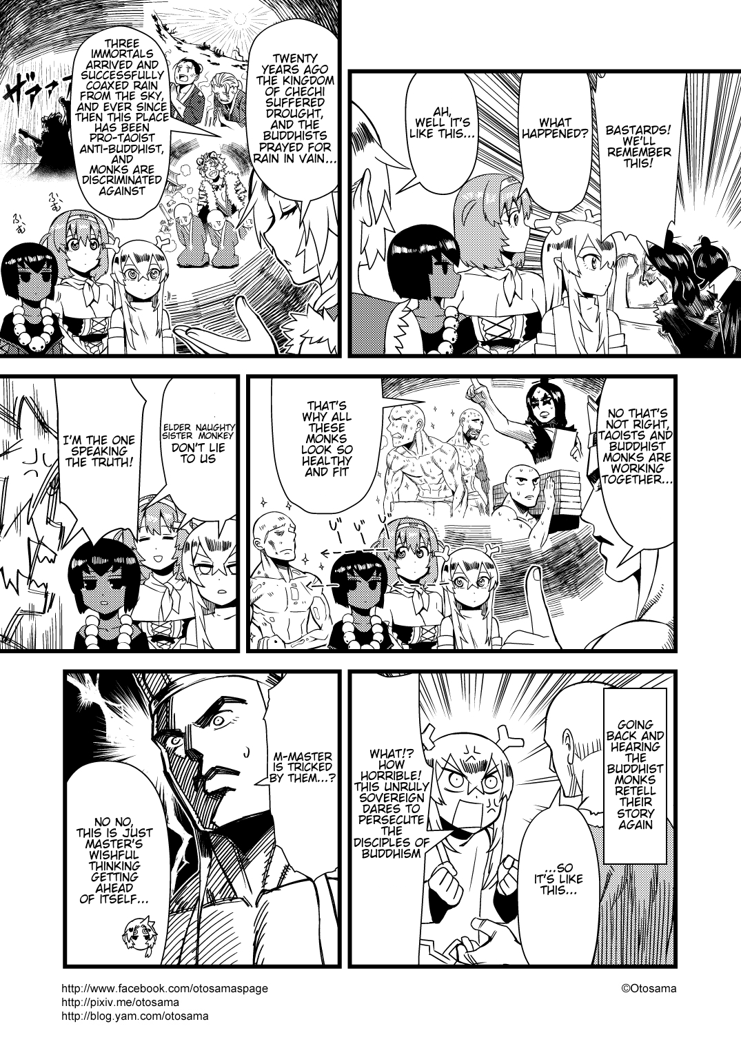 Tang Hill Burial - Journey to the West Irresponsible Anything Goes Edition Chapter 28 page 9 - Chapter 28: The Three Rain Making Taoists