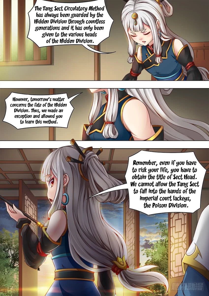 Tang Yin Chapter 12 page 11 - Chapter 12: Tang Sect Circulatory Method