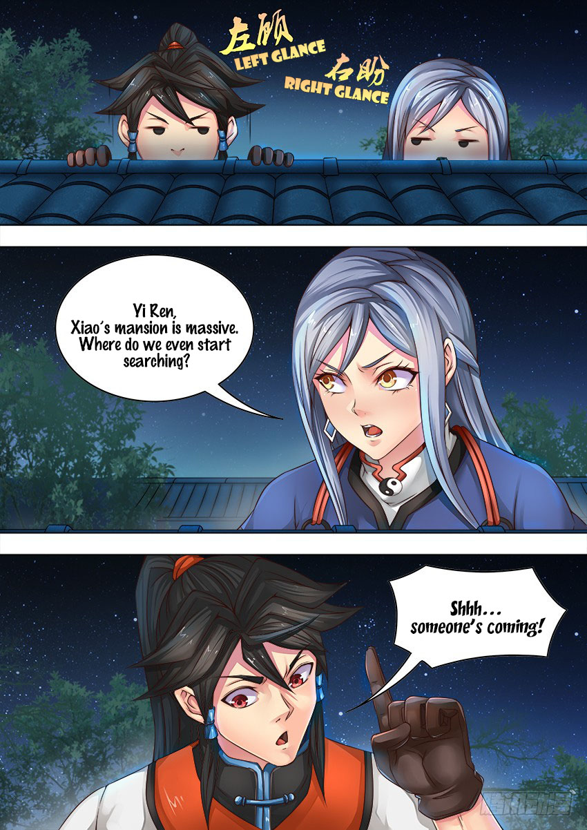 Tang Yin Chapter 16 page 10 - Chapter 16: Sneaking into Xiao Mansion at Night