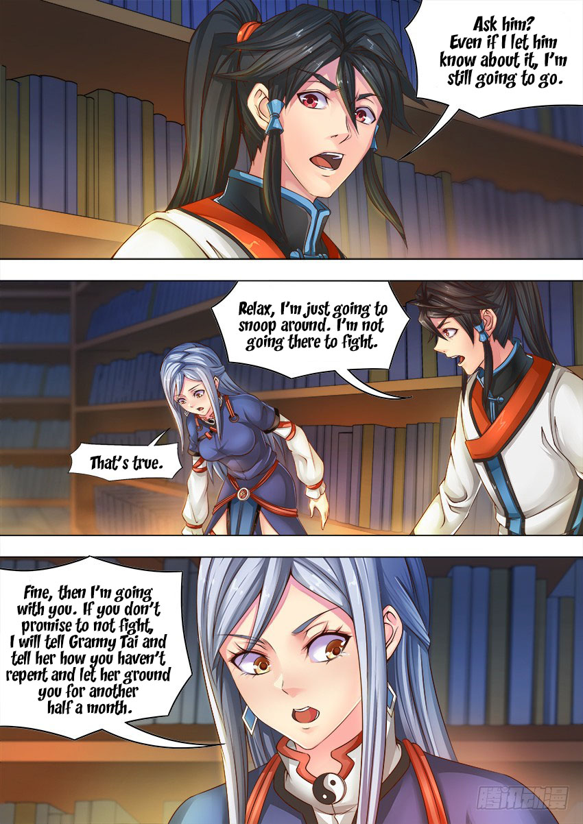 Tang Yin Chapter 16 page 4 - Chapter 16: Sneaking into Xiao Mansion at Night