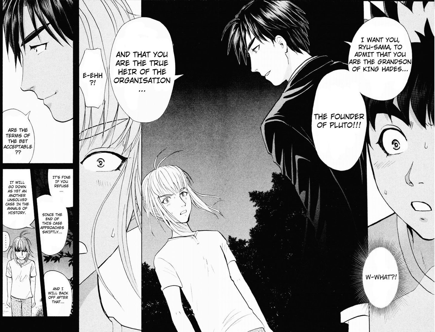 Tantei Gakuen Q Chapter 104 page 9 - Chapter 104 : The Setsu Gekka Murder Case - Part 4