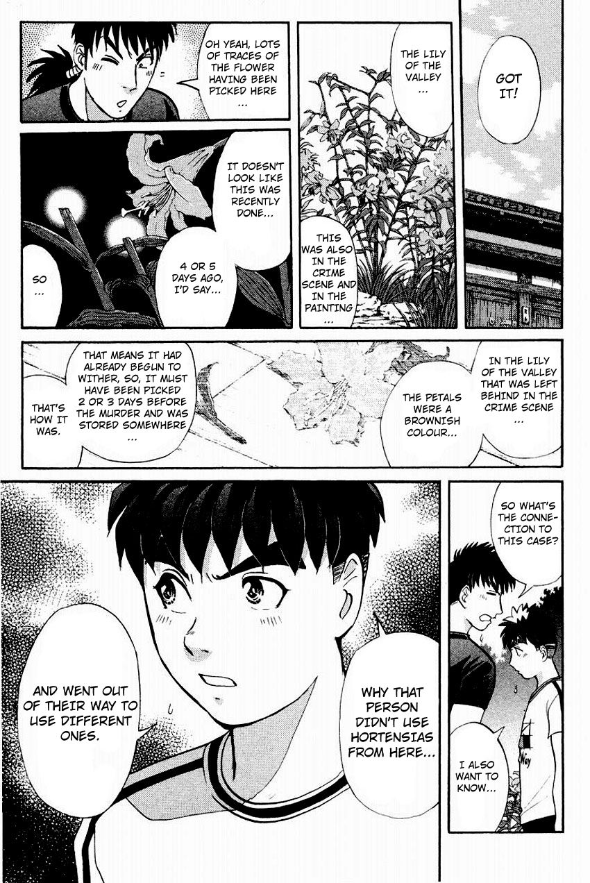 Tantei Gakuen Q Chapter 105 page 16 - Chapter 105 : The Setsu Gekka Murder Case - Part 5