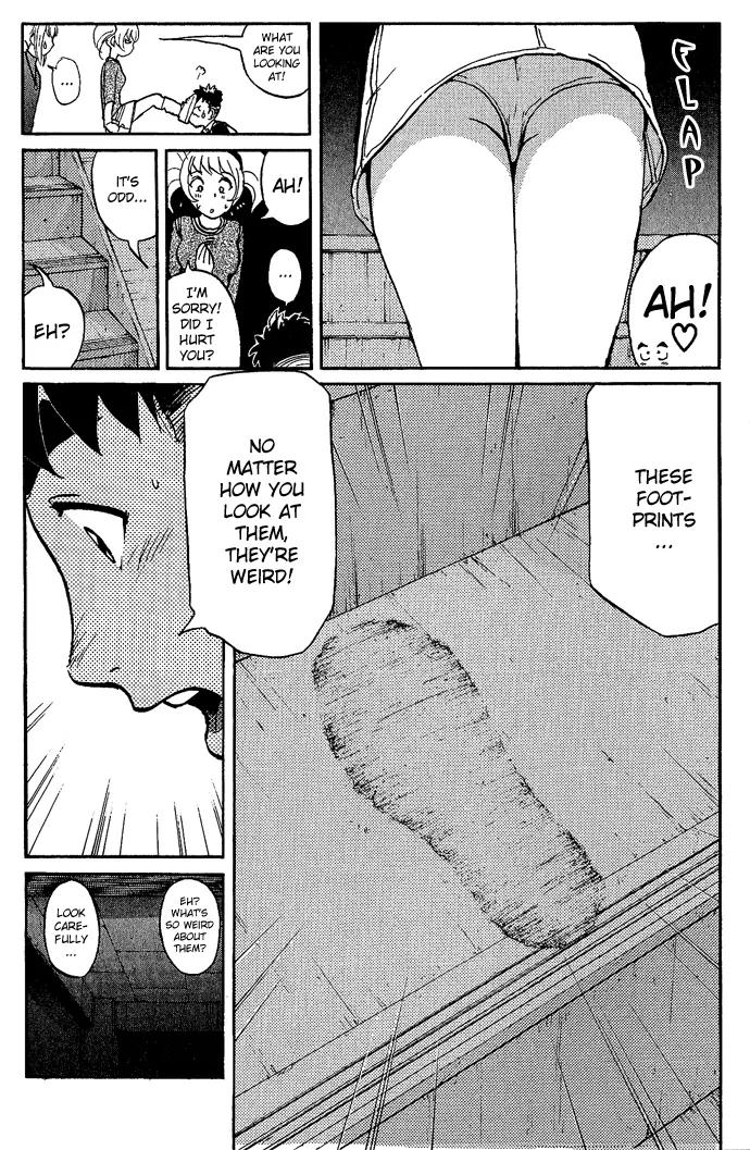 Tantei Gakuen Q Chapter 11 page 14 - Chapter 11 : The Tragedy of Kirisaki Island - Part 8