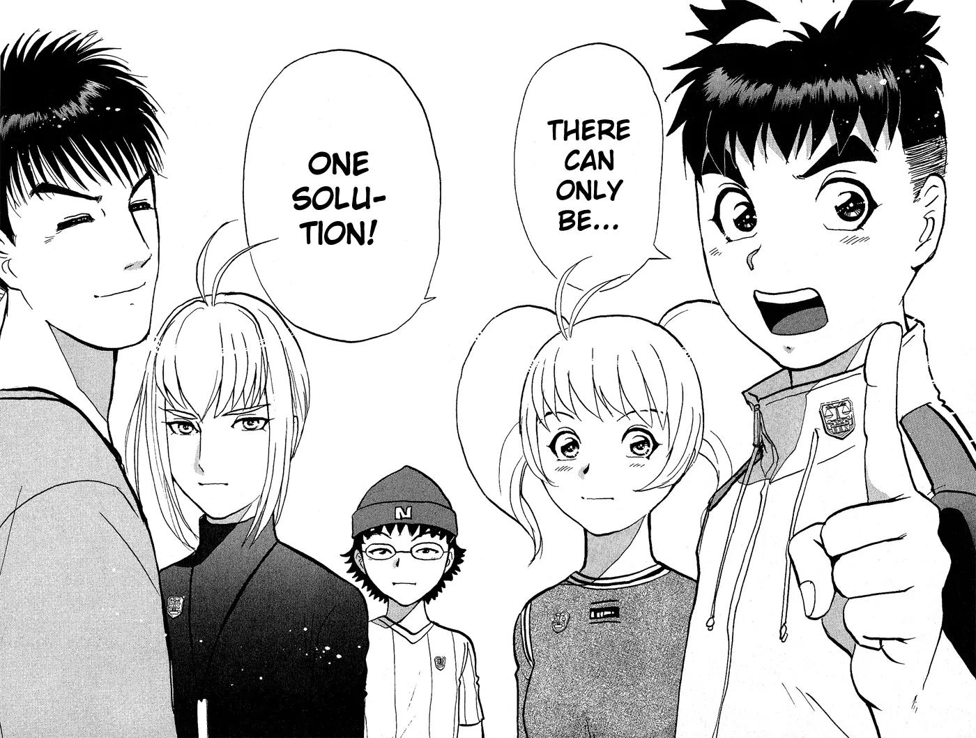 Tantei Gakuen Q Chapter 11 page 23 - Chapter 11 : The Tragedy of Kirisaki Island - Part 8