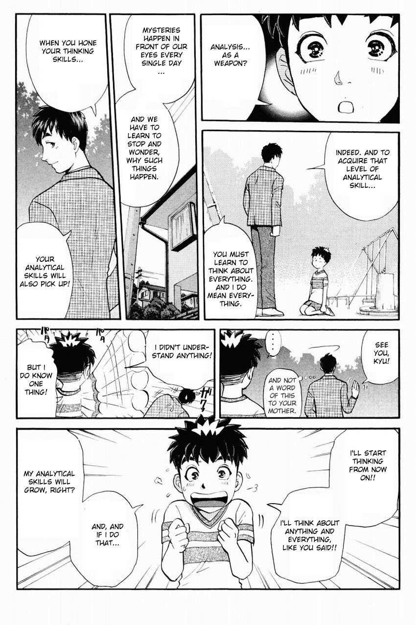 Tantei Gakuen Q Chapter 113 page 13 - Chapter 113 : Inherting The Lessons