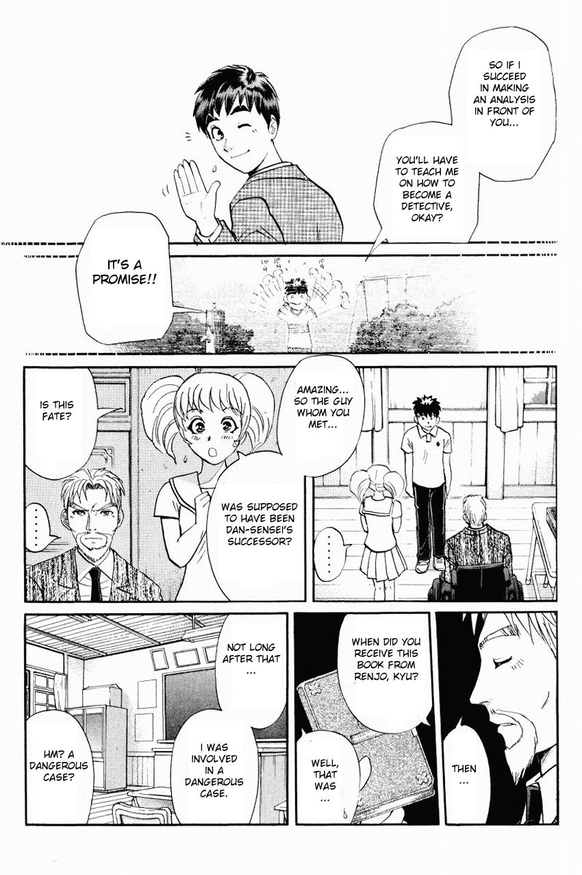 Tantei Gakuen Q Chapter 113 page 14 - Chapter 113 : Inherting The Lessons
