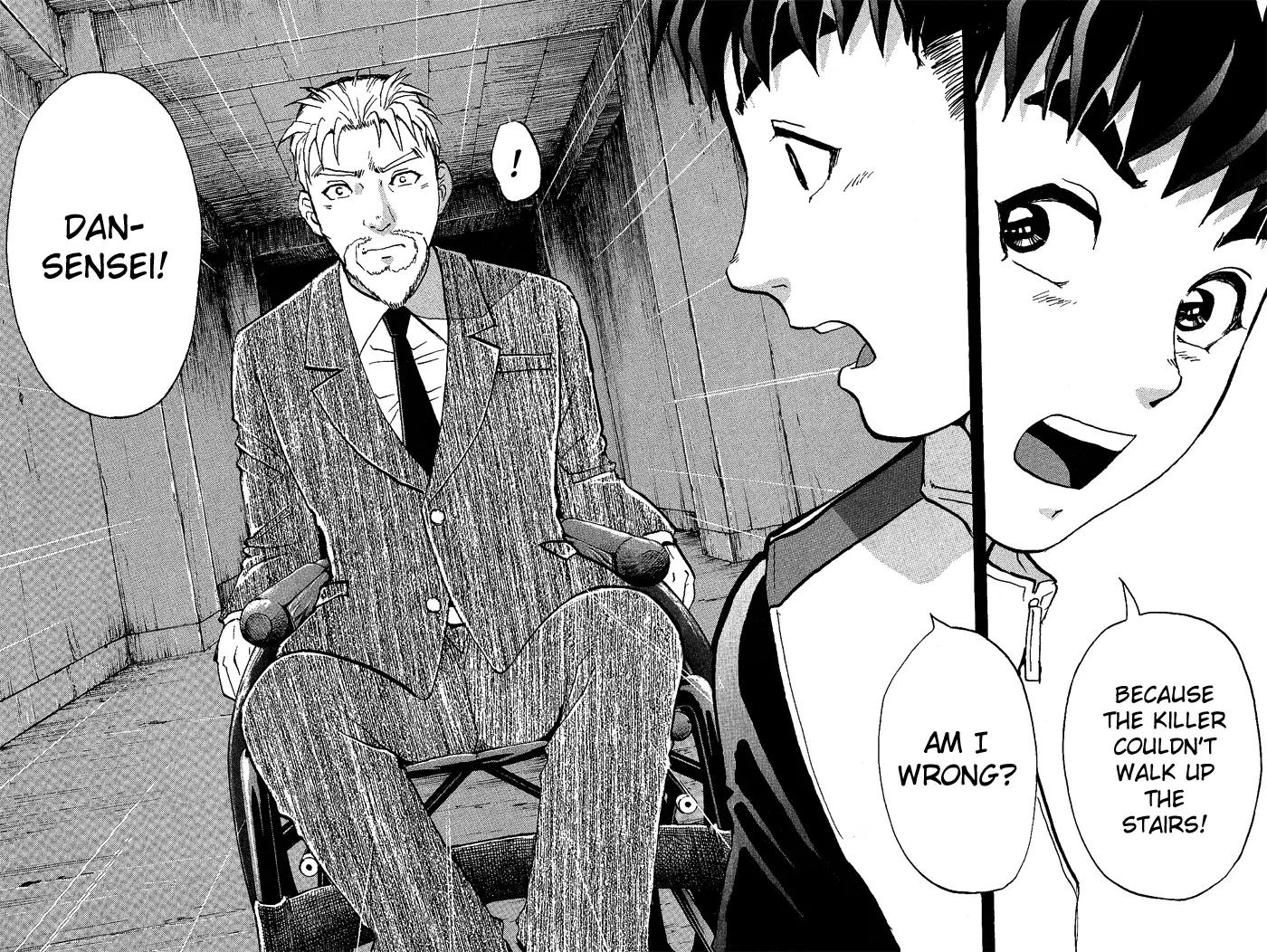Tantei Gakuen Q Chapter 12 page 21 - Chapter 12 : The Tragedy of Kirisaki Island - Part 9