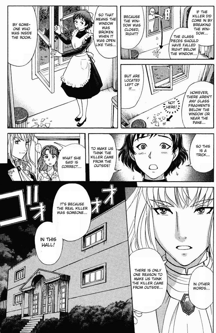 Tantei Gakuen Q Chapter 120 page 12 - Chapter 120 : The Bloodied Flowerbed - Part 3