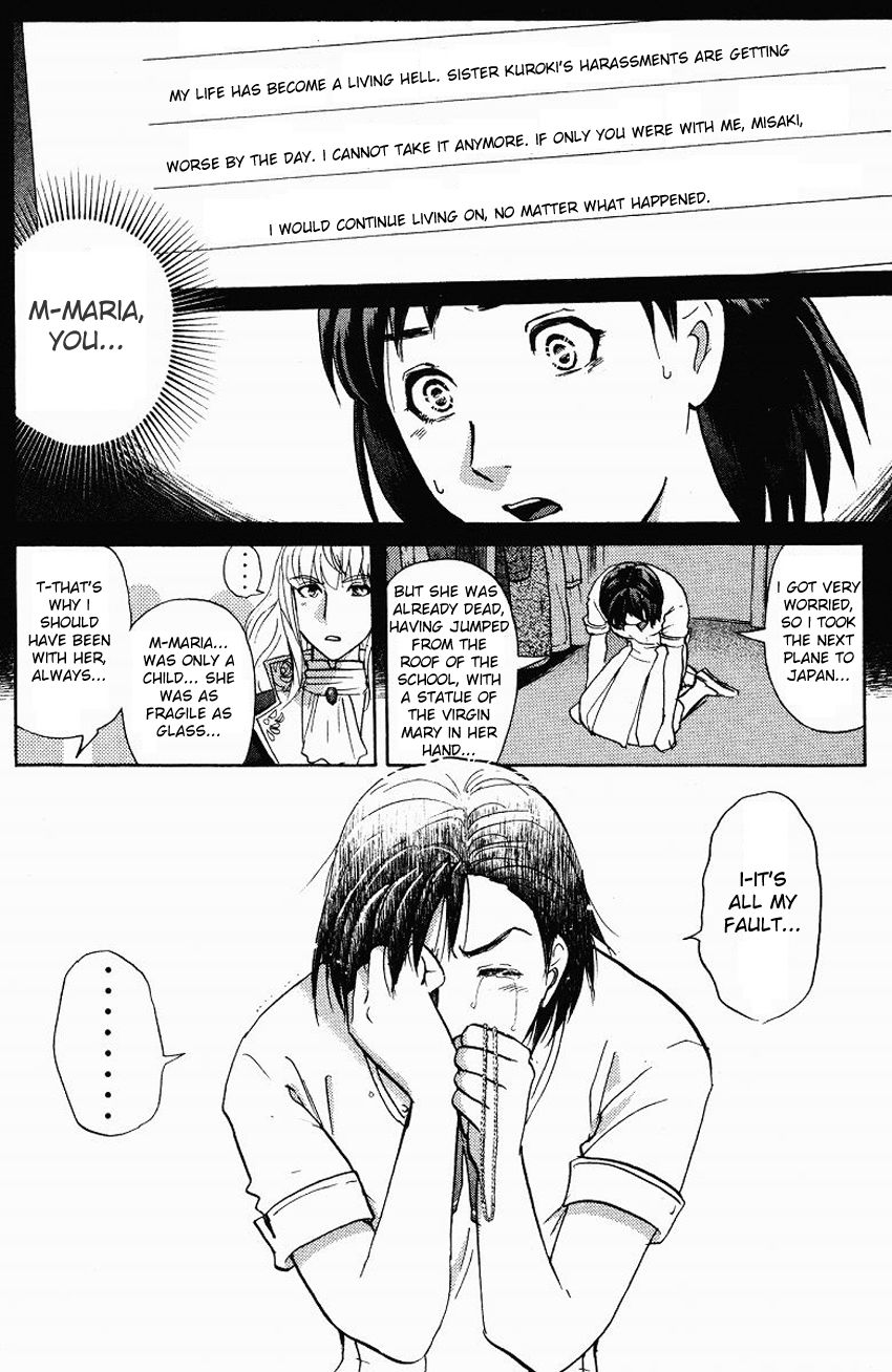 Tantei Gakuen Q Chapter 121 page 22 - Chapter 121 : The Bloodied Flowerbed - Part 4