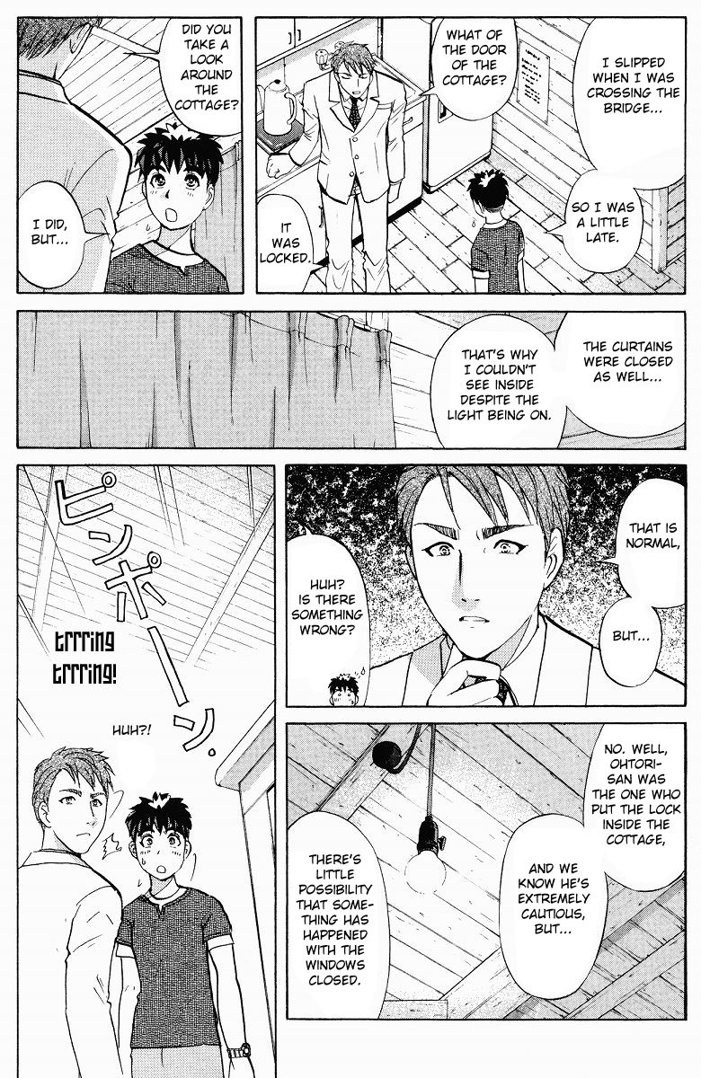 Tantei Gakuen Q Chapter 127 page 6 - Chapter 127 : Murder in the Village Of Suspension Bridges - Part 3