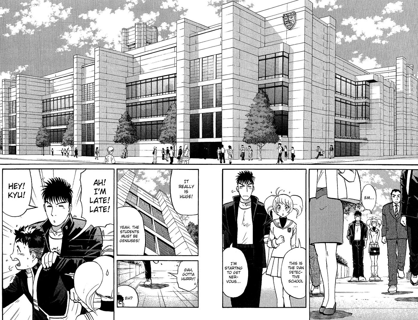 Tantei Gakuen Q Chapter 14 page 12 - Chapter 14 : Class Begins at Detective School - Part 1