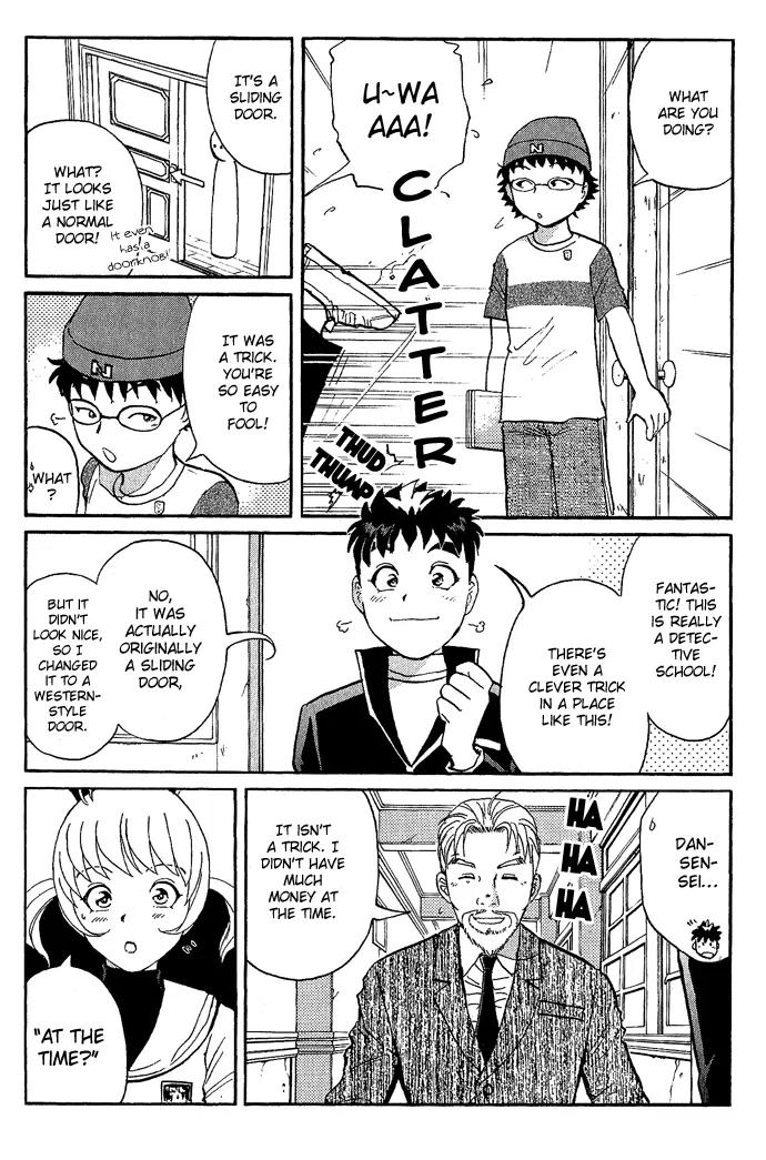 Tantei Gakuen Q Chapter 14 page 17 - Chapter 14 : Class Begins at Detective School - Part 1