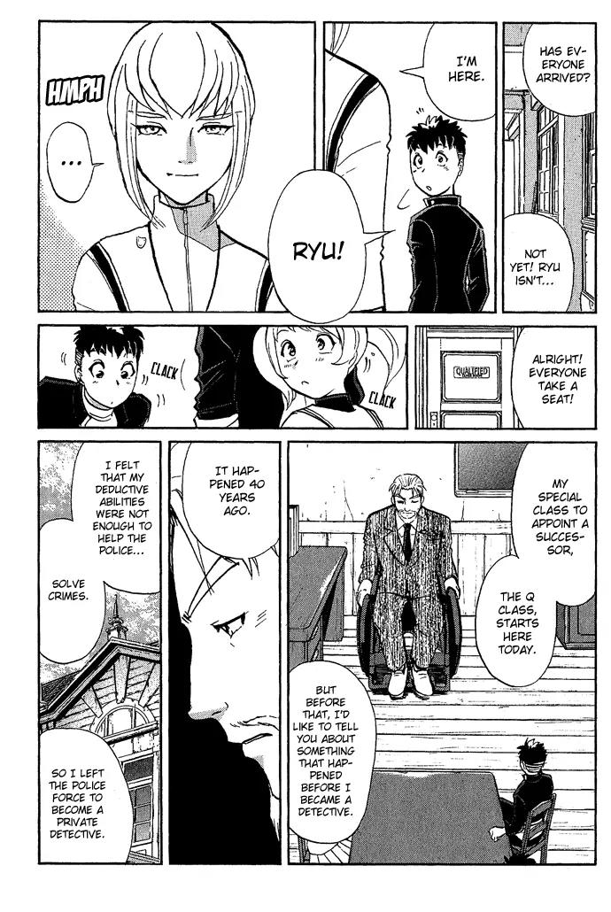 Tantei Gakuen Q Chapter 14 page 18 - Chapter 14 : Class Begins at Detective School - Part 1
