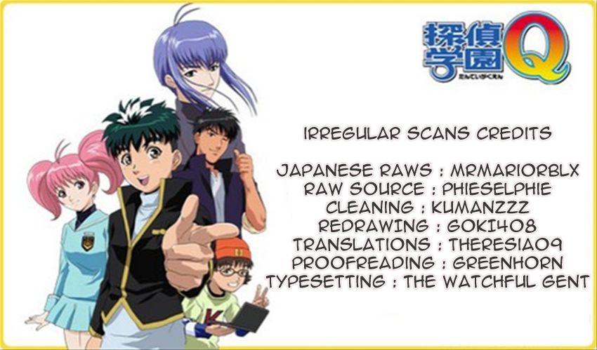 Tantei Gakuen Q Chapter 141 page 2 - Chapter 141 : A New Journey