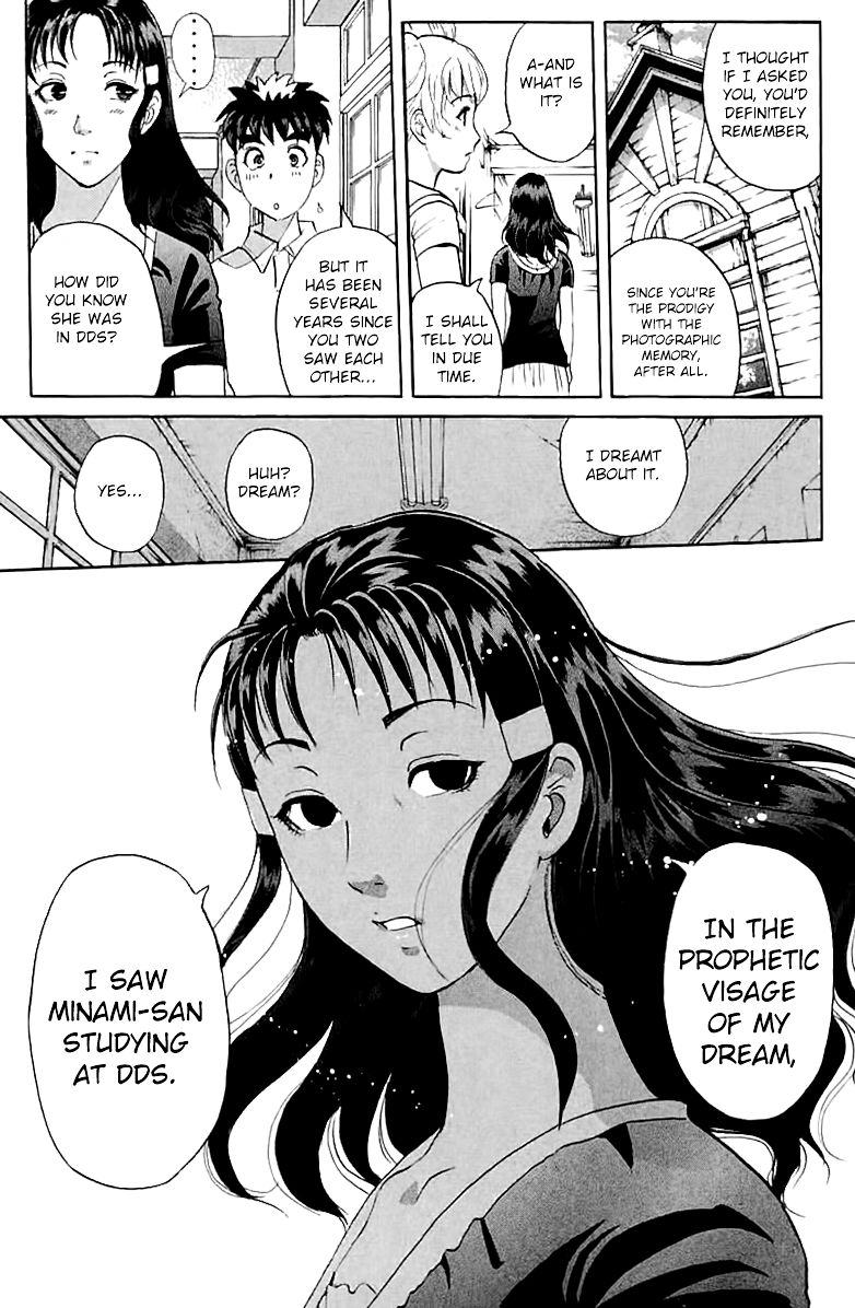 Tantei Gakuen Q Chapter 142 page 10 - Chapter 142 : The Girl Who Sees The Future