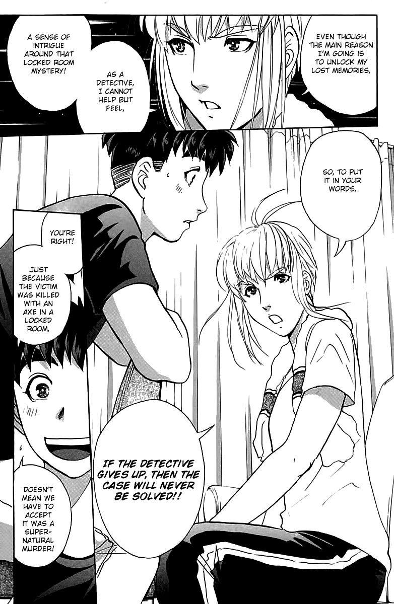 Tantei Gakuen Q Chapter 143 page 10 - Chapter 143 : Psychic Murder - Part 1