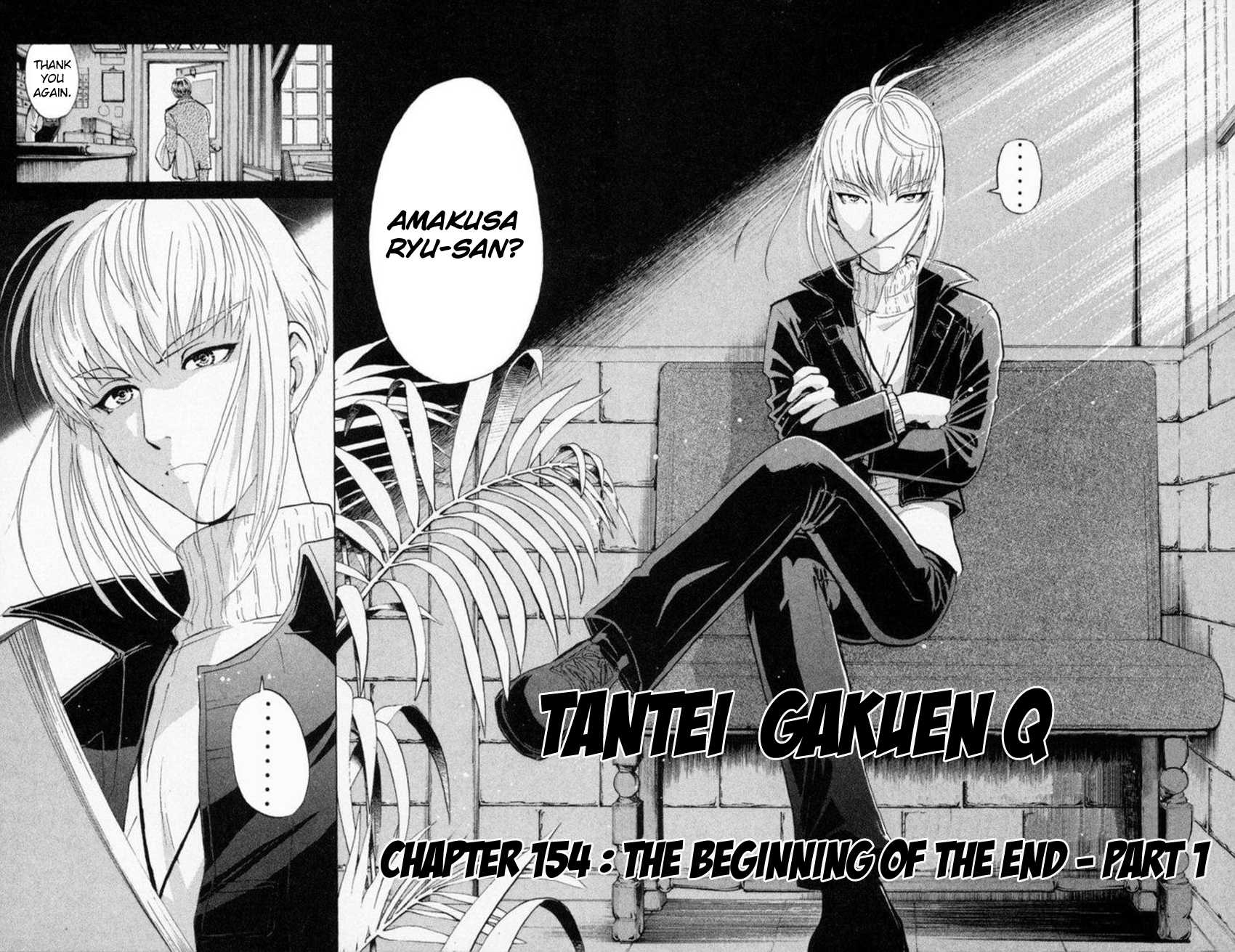 Tantei Gakuen Q Chapter 154 page 5 - Chapter 154 : The Beginning Of The End - Part 1